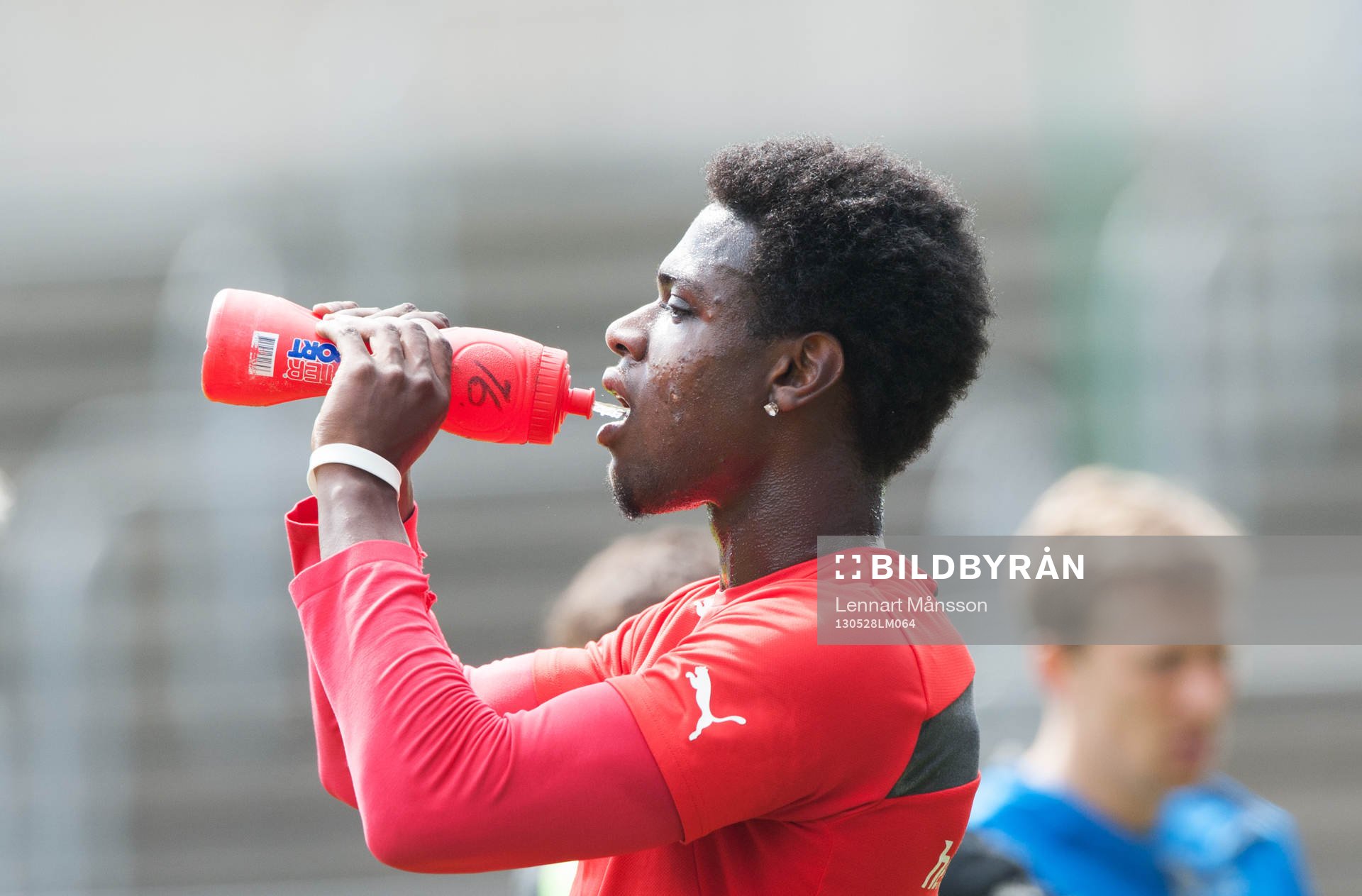 Drickapaus, Joseph Baffo, Helsingborg dricker vatten