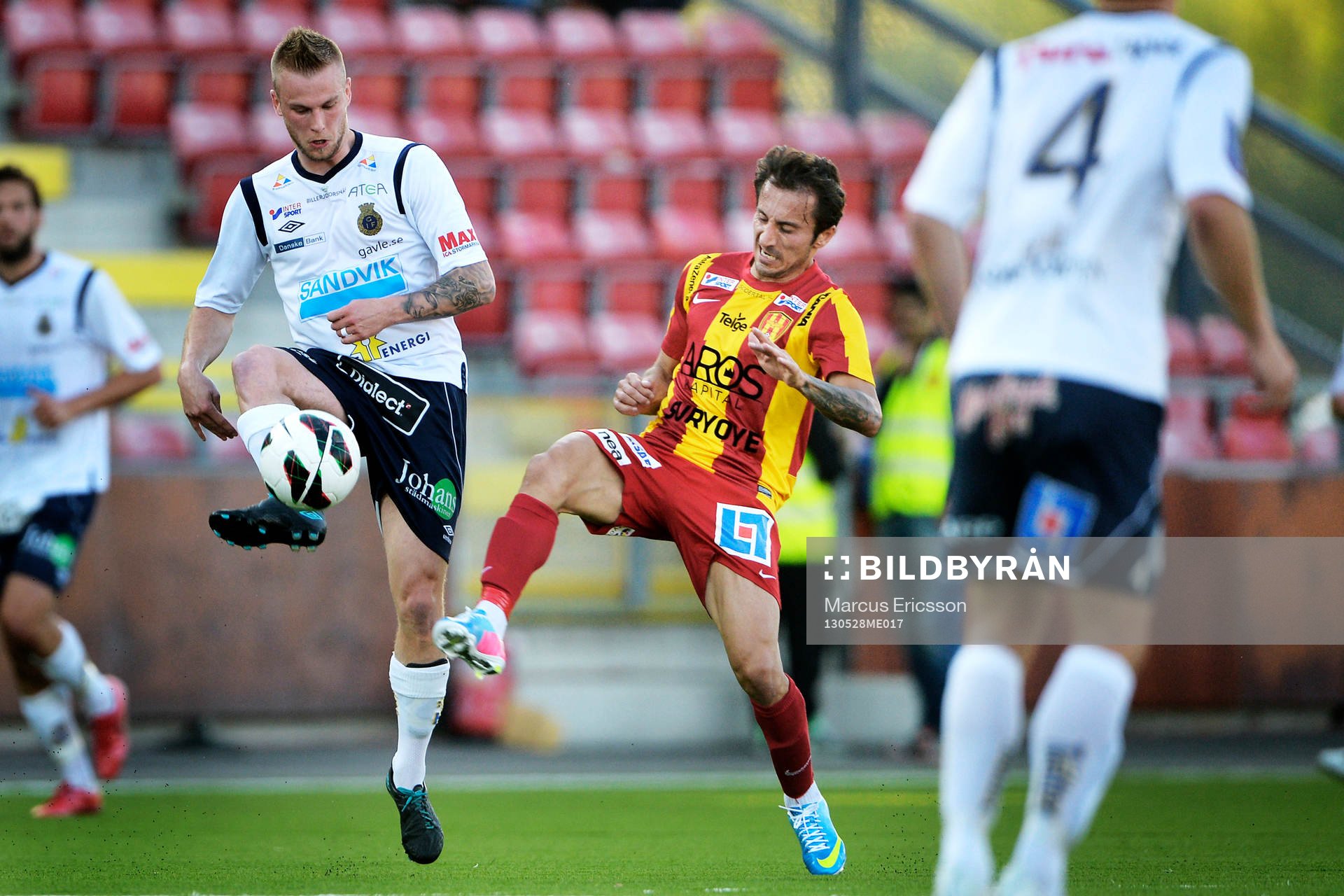 Alexander Faltsetas, Gefle och Louay Chanko, Syrianska