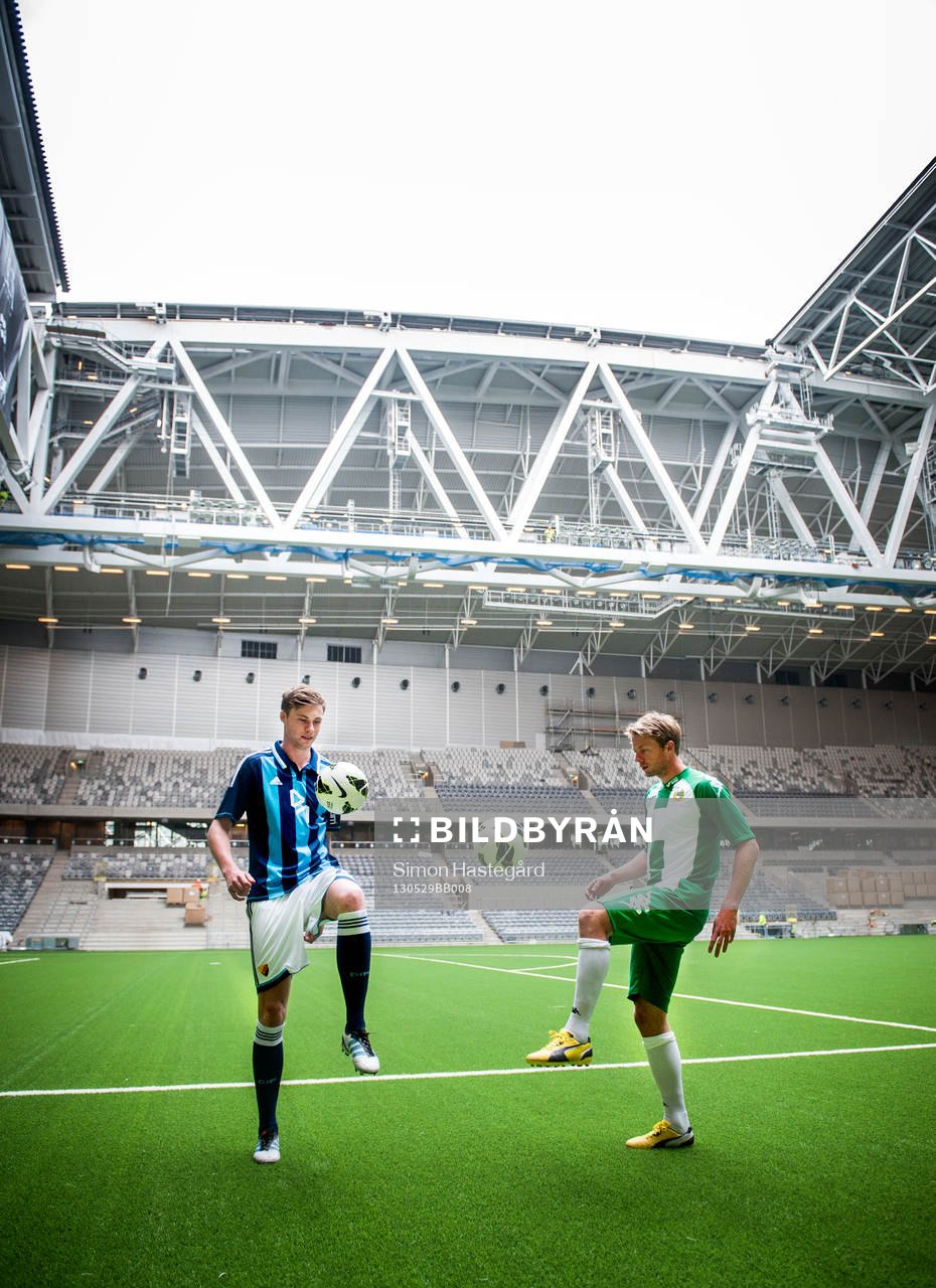 Daniel Jarl, Djurgården och Mikael Rynell, Hammarby,