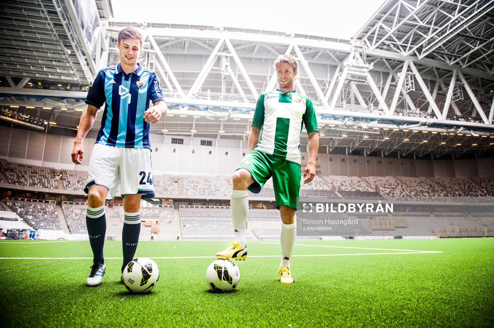 Daniel Jarl, Djurgården och Mikael Rynell, Hammarby,