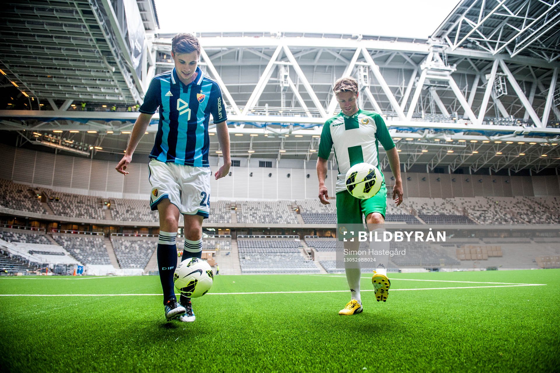 Daniel Jarl, Djurgården och Mikael Rynell, Hammarby,