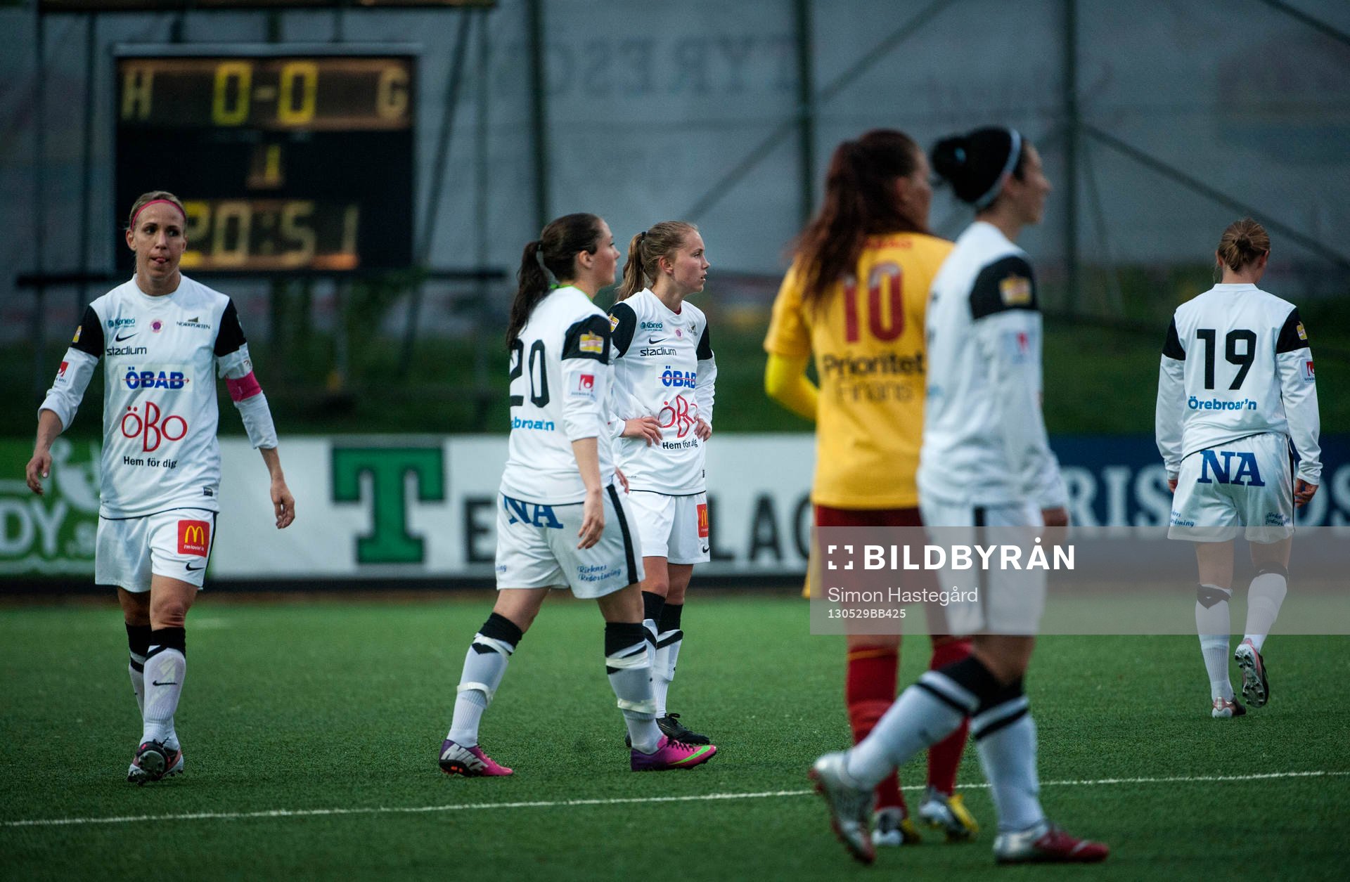 KIF Örebro DFF-spelarna deppar