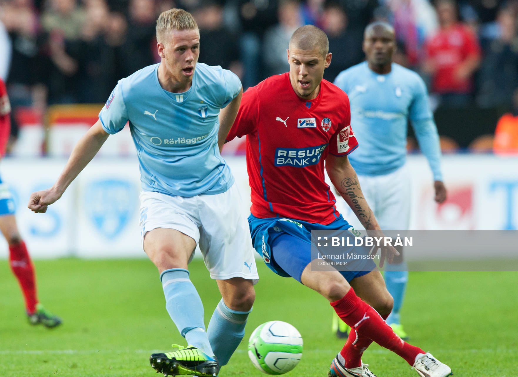 Peter Jansson, Malmö och Robin Simovic, Helsingborg