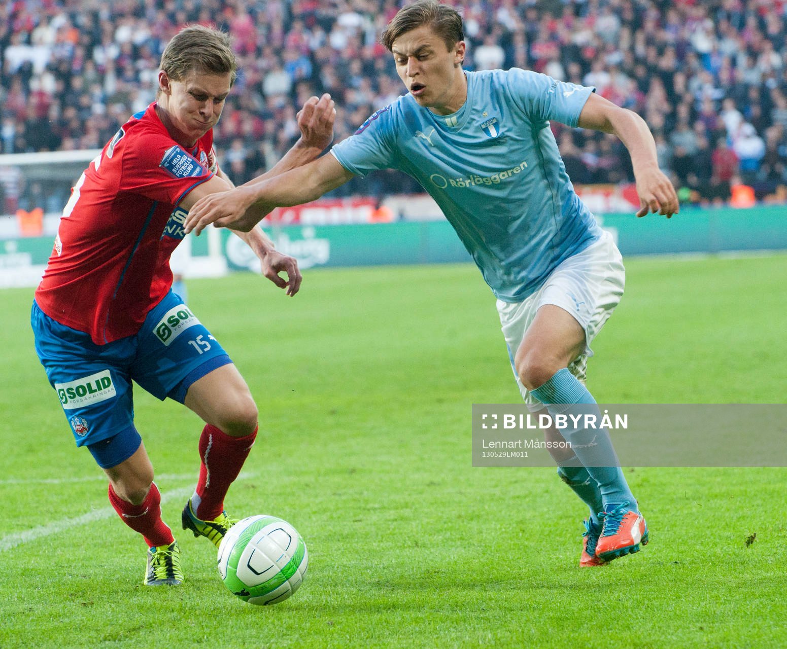 Simon Thern, Malmö och Emil Krafth, Helsingborg
