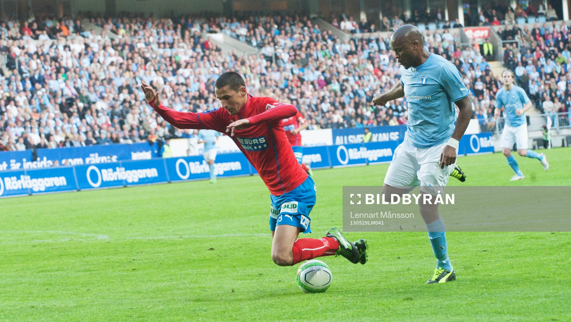 Loret Sadiku, Helsingborg och Tokelo Rantie, malmö