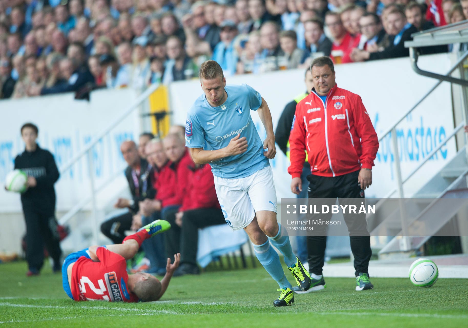 Ojusthet, Pontus Jansson, Malmö, har fått omkull