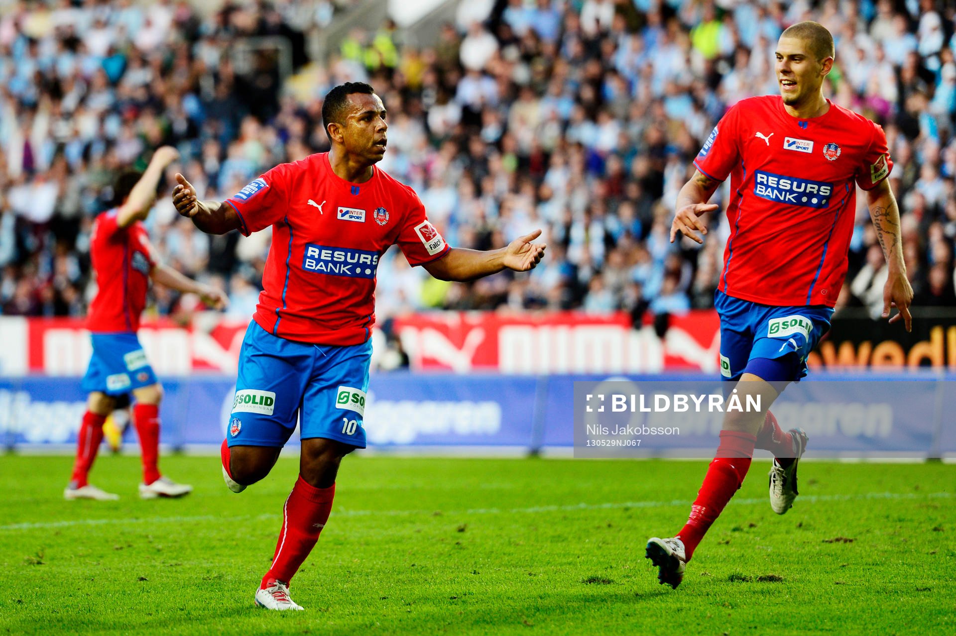 Álvaro Santos, Helsingborg jublar
