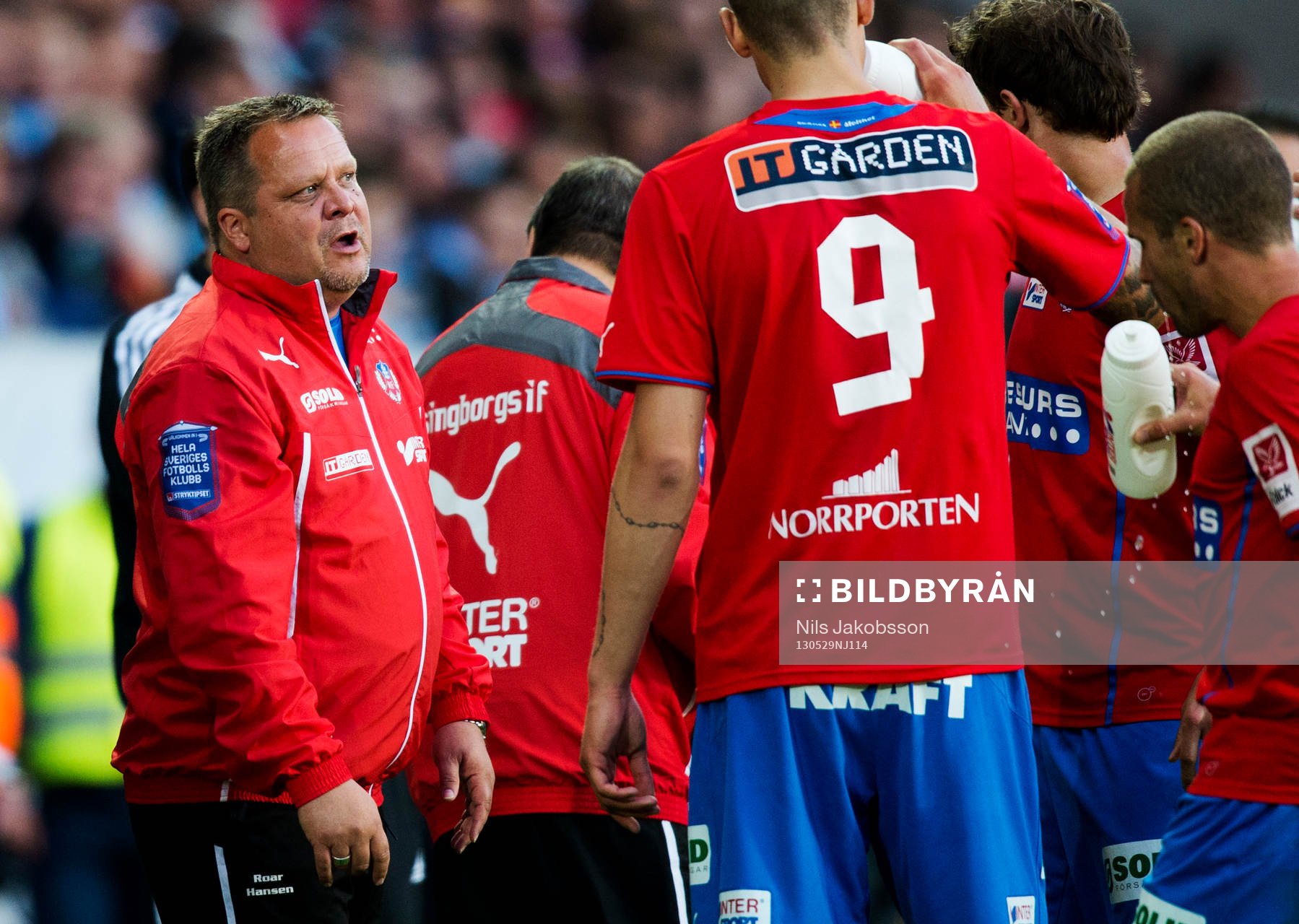 Roar Hansen, Tränare Helsingborg