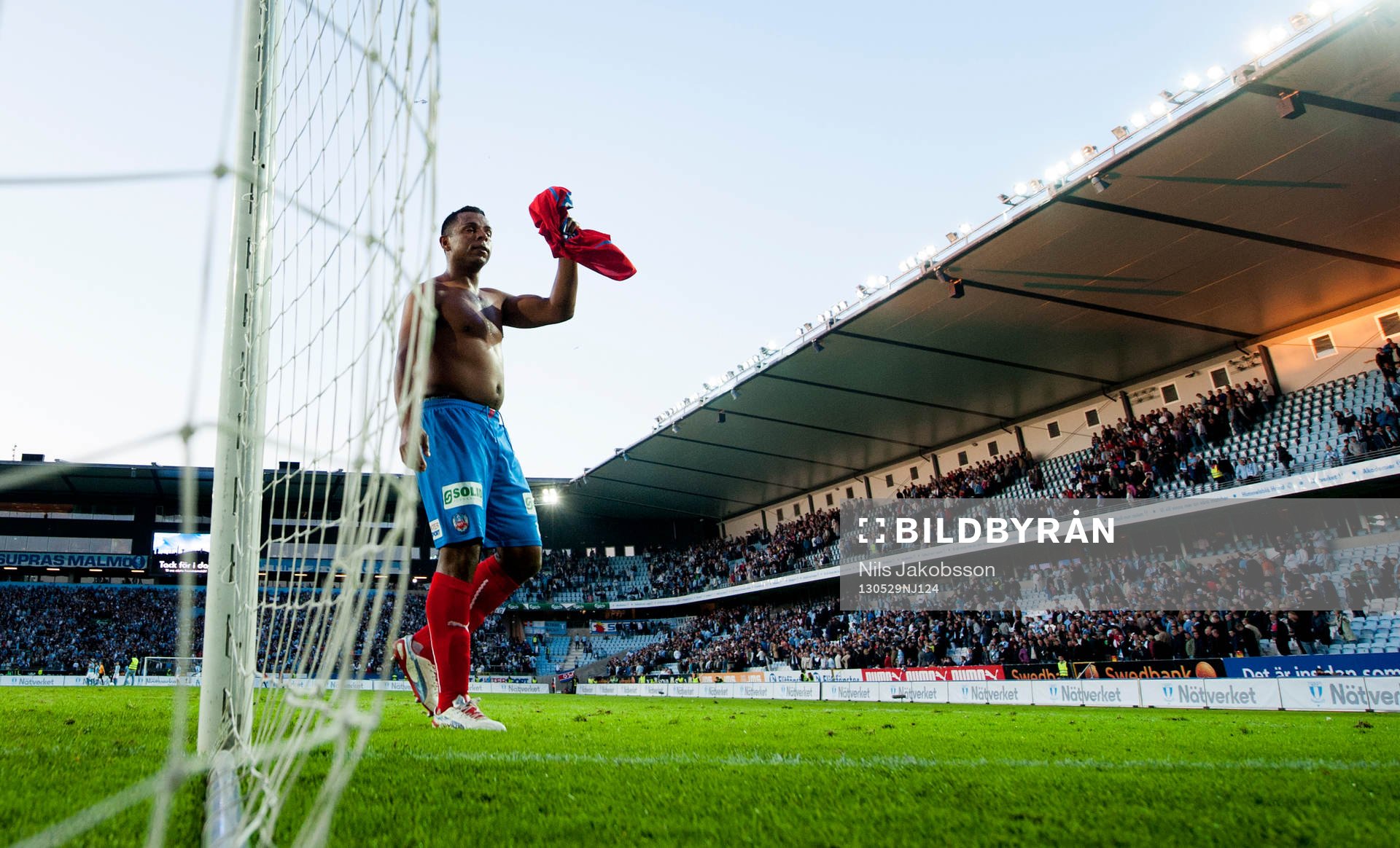 Álvaro Santos, Helsingborg, jublar