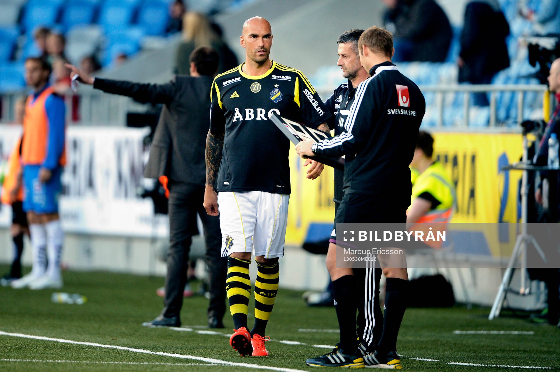 Daniel Majstorovic, AIK, byts in i