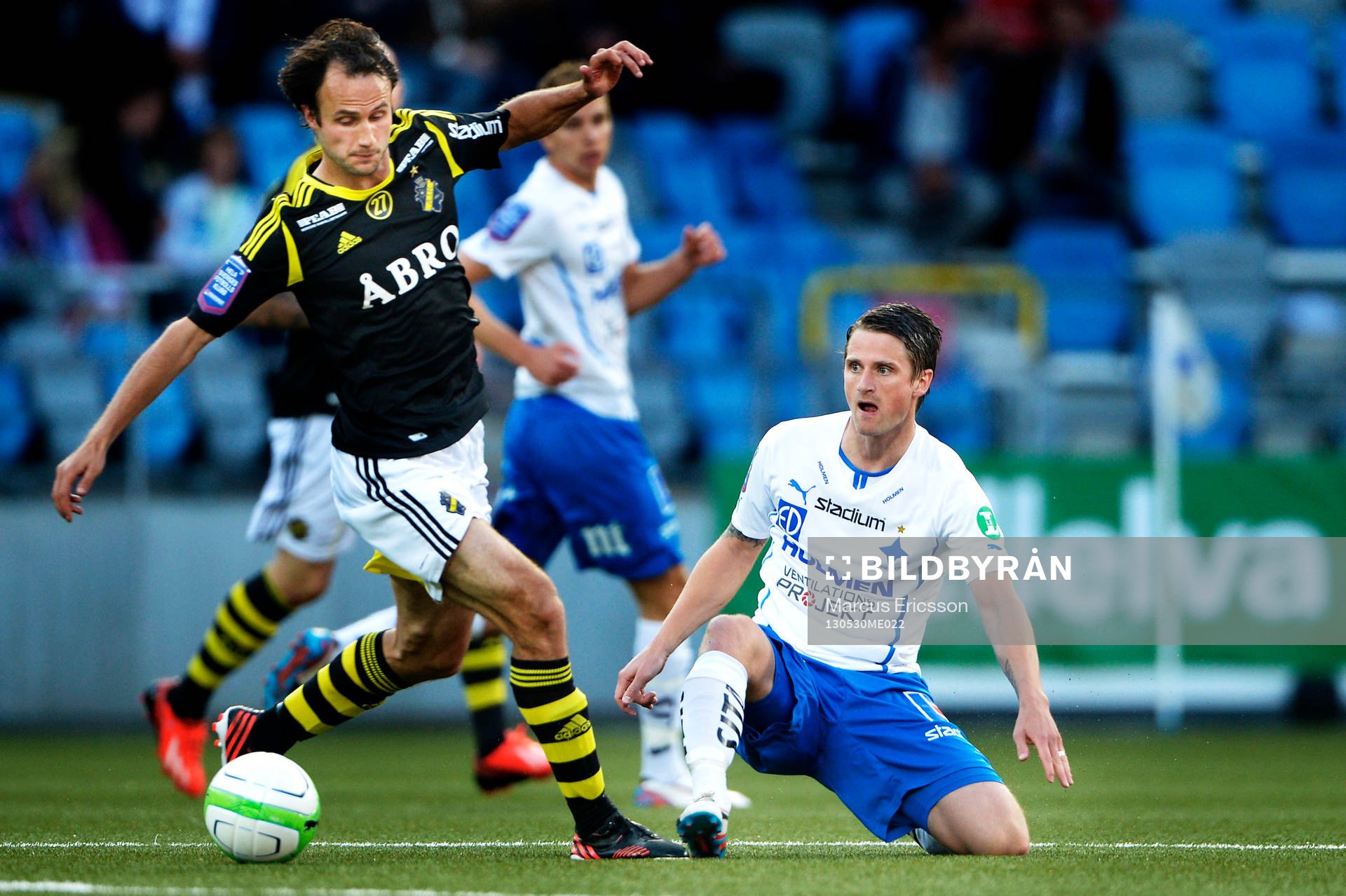 Helgi Danielsson, AIK och Gunnar Heidar Thorvaldsson, IFK