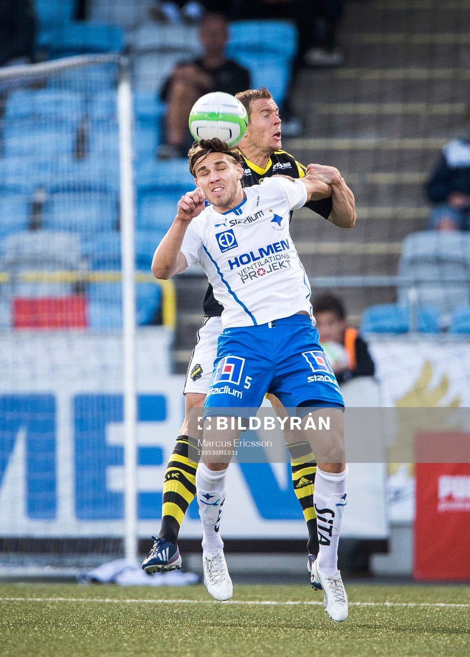 Christoffer Nyman, IFK Norrköping och Per Karlsson, AIK
