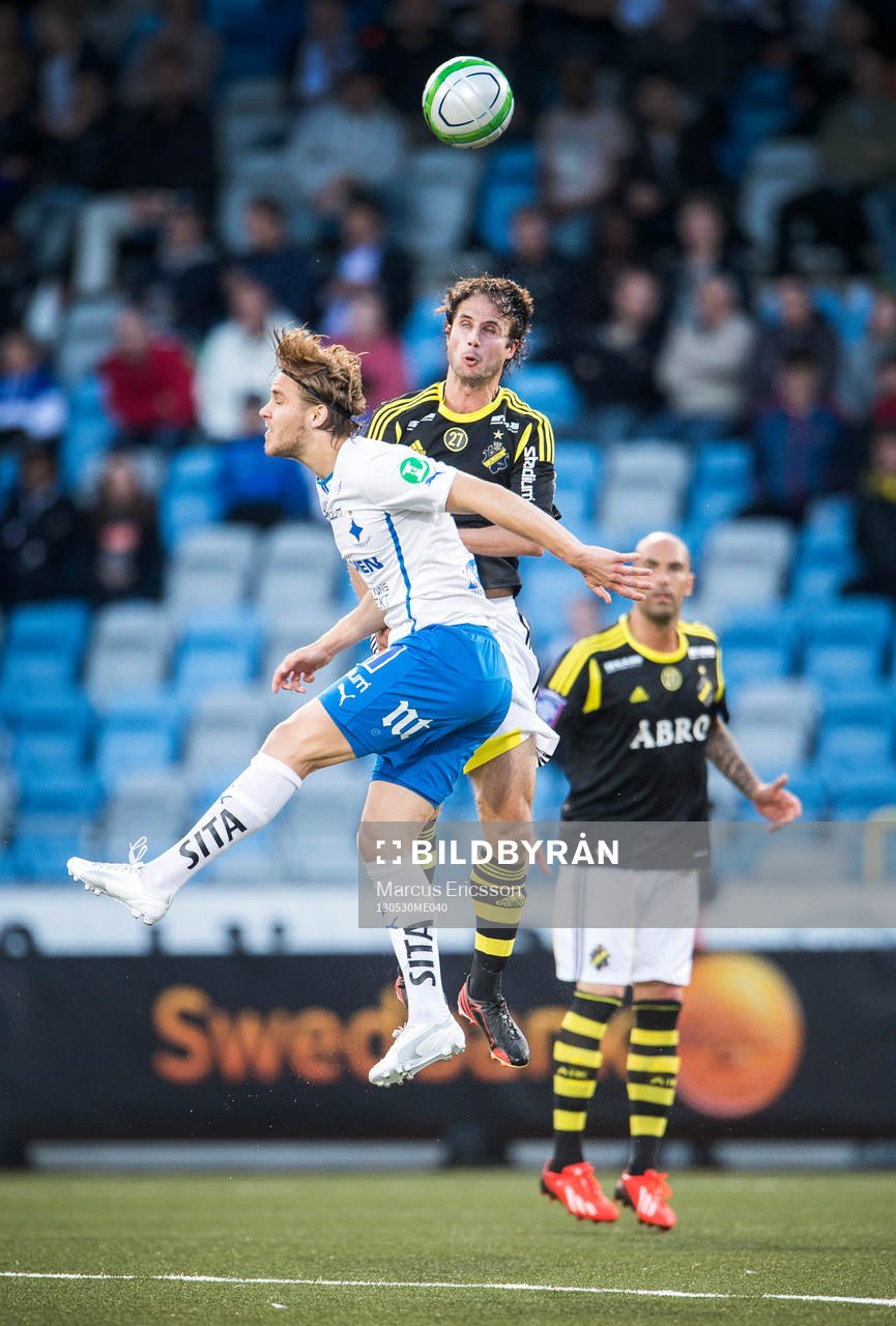 Christoffer Nyman, IFK Norrköping och Helgi Danielsson, AIK