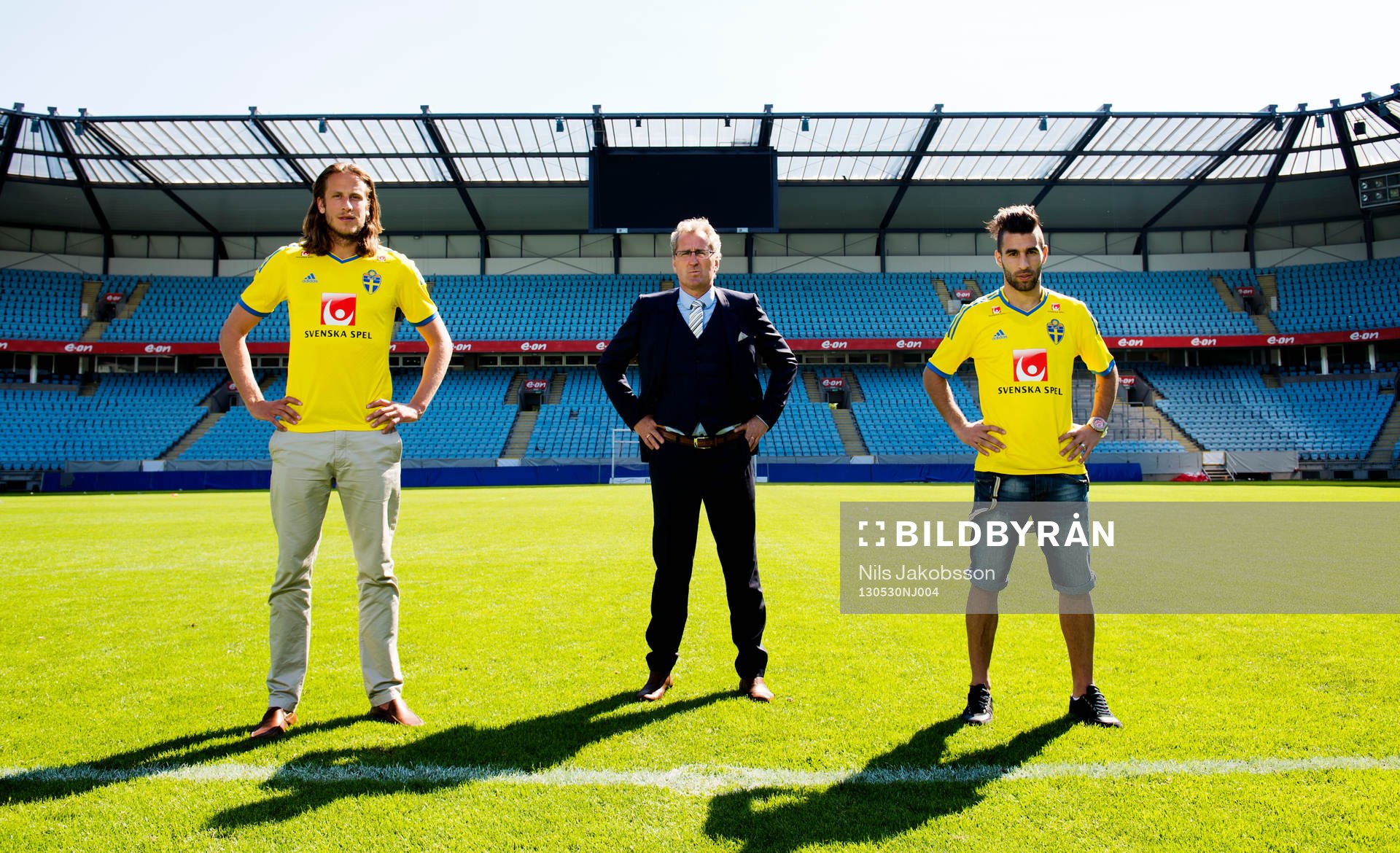 Jonas Olsson, Erik Hamrén, förbundskapten, Jimmy Durmaz