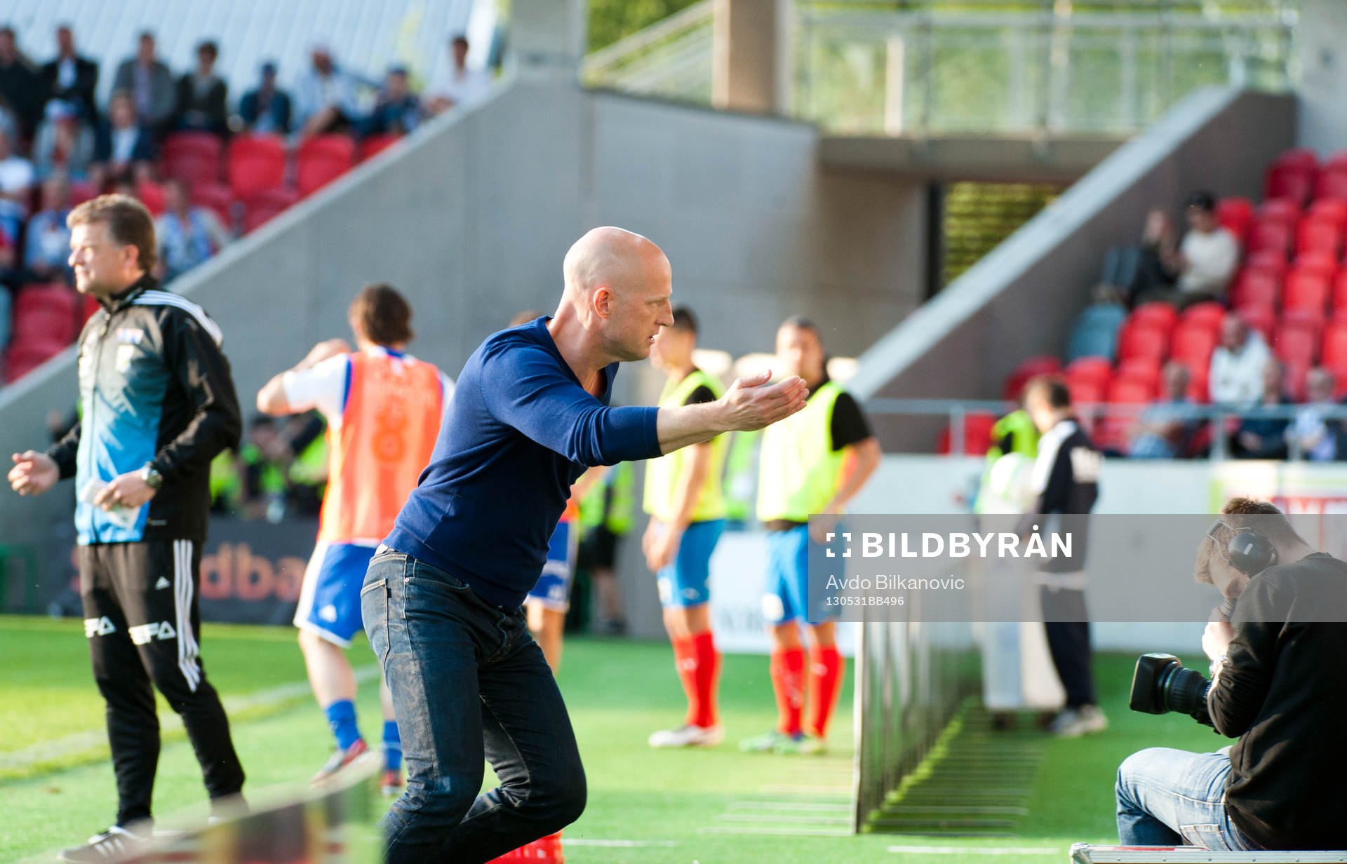 Darjan Bojanic, utvisades och sedan domare ändarade beslut