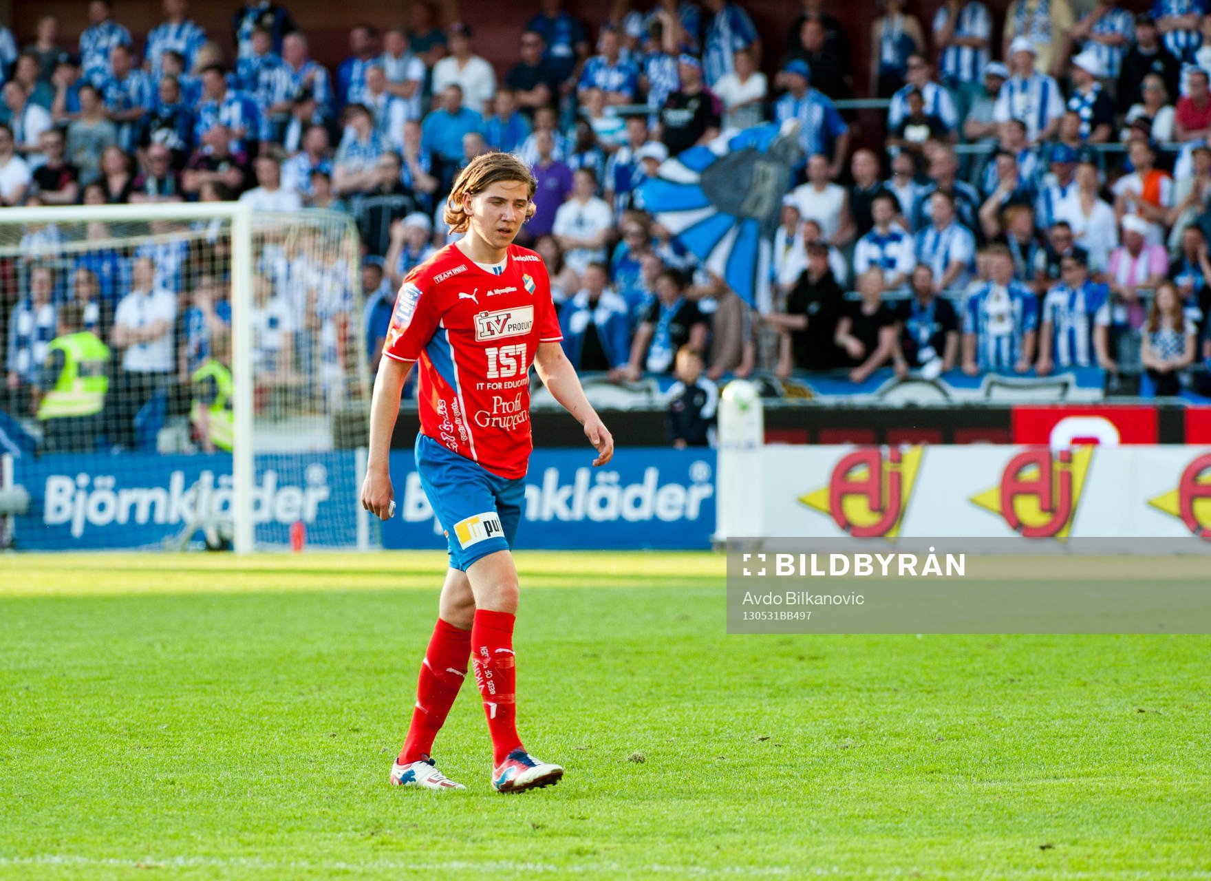 Darjan Bojanic, utvisas, andra gula, rött kort, lämnar