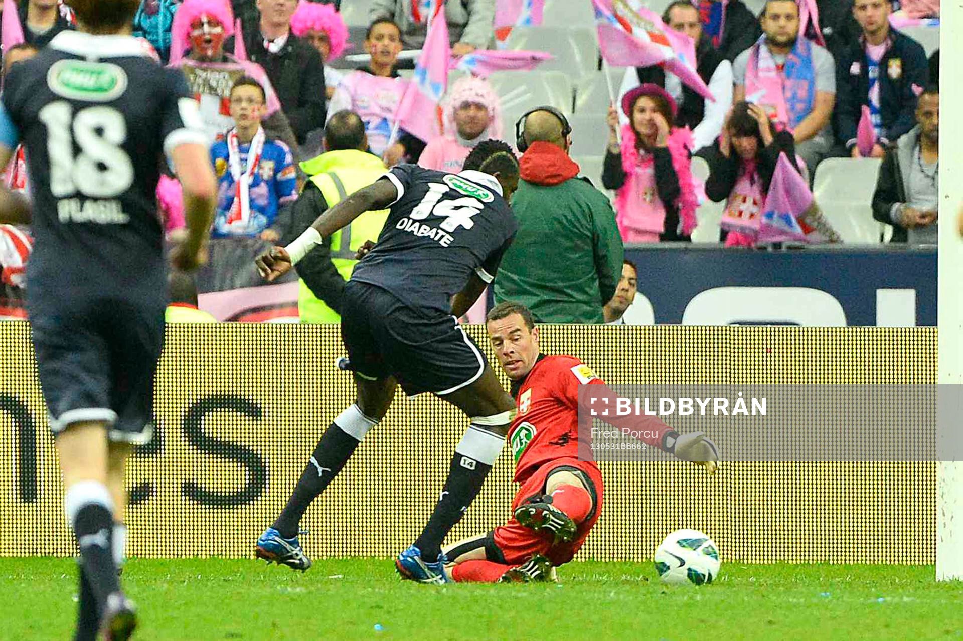 Goal Cheick DIABATE / Bertrand LAQUAIT - 31.05.2013 - Evian