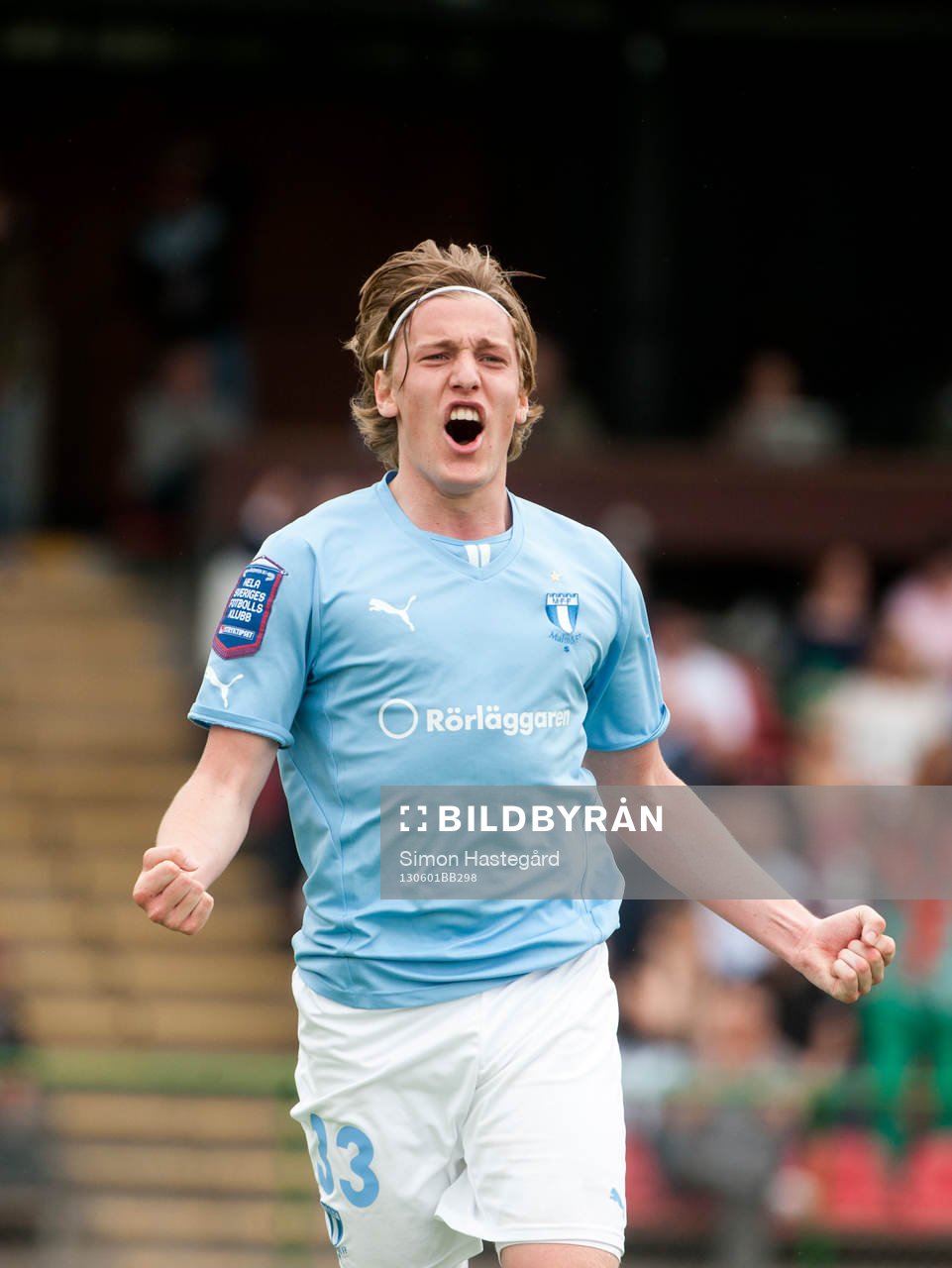 Emil Forsberg, Malmö FF, jublar