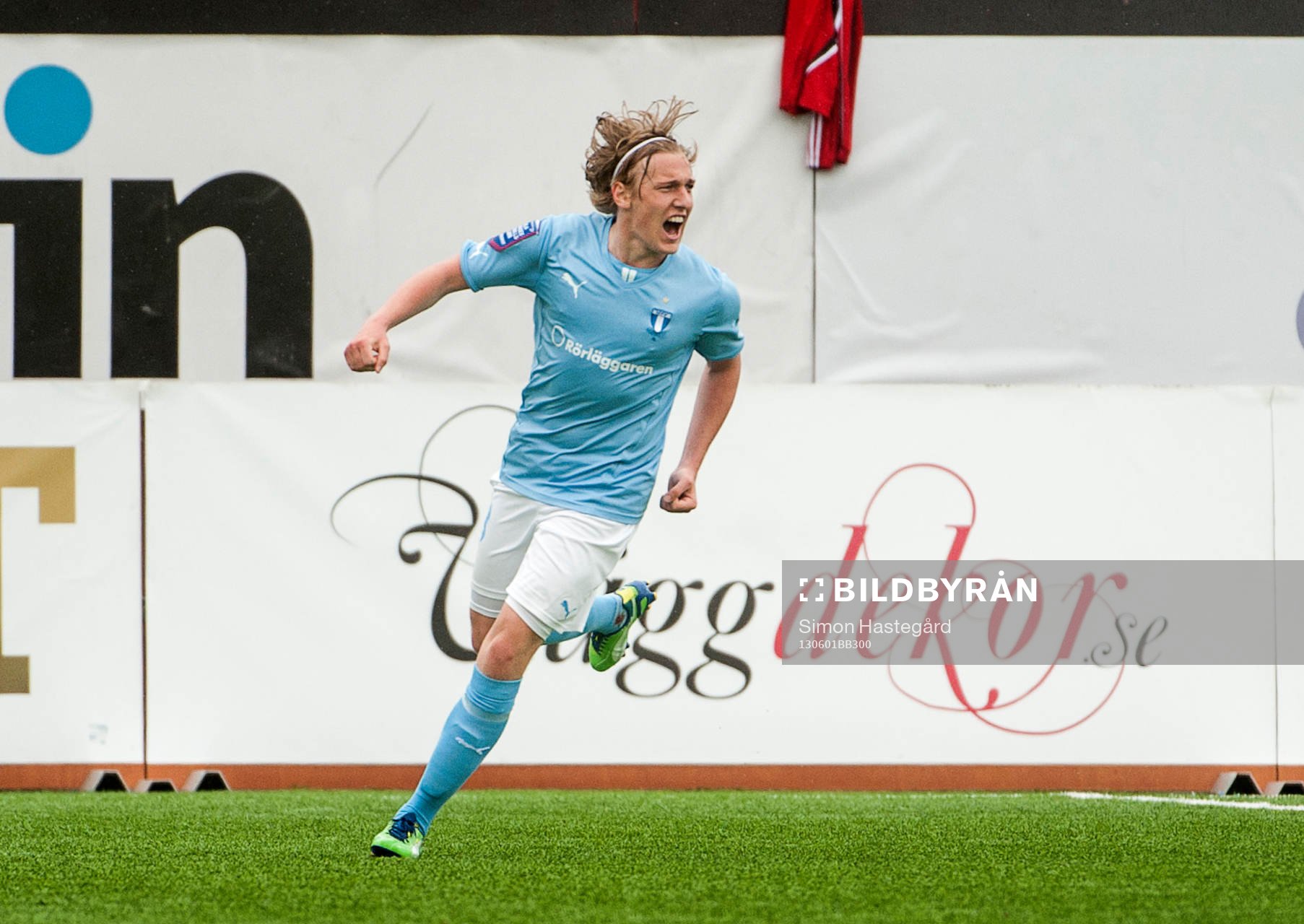 Emil Forsberg, Malmö FF, jublar