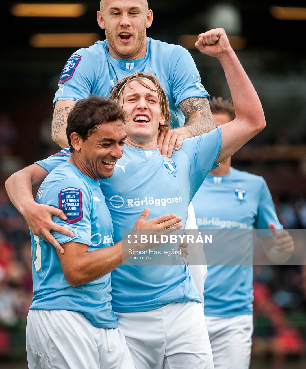 Emil Forsberg, Malmö FF, jublar