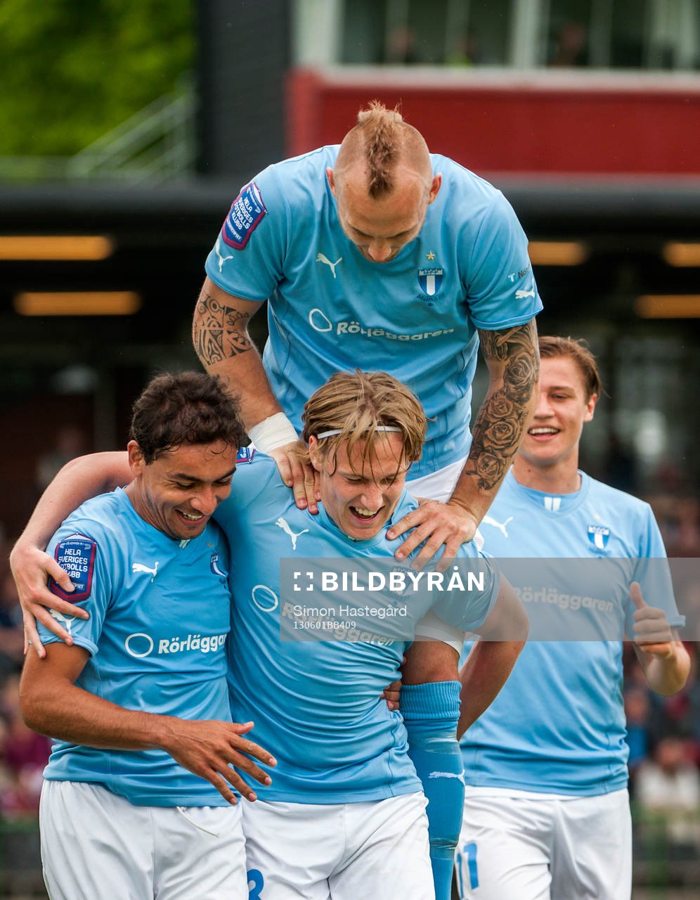 Emil Forsberg, Malmö FF, jublar