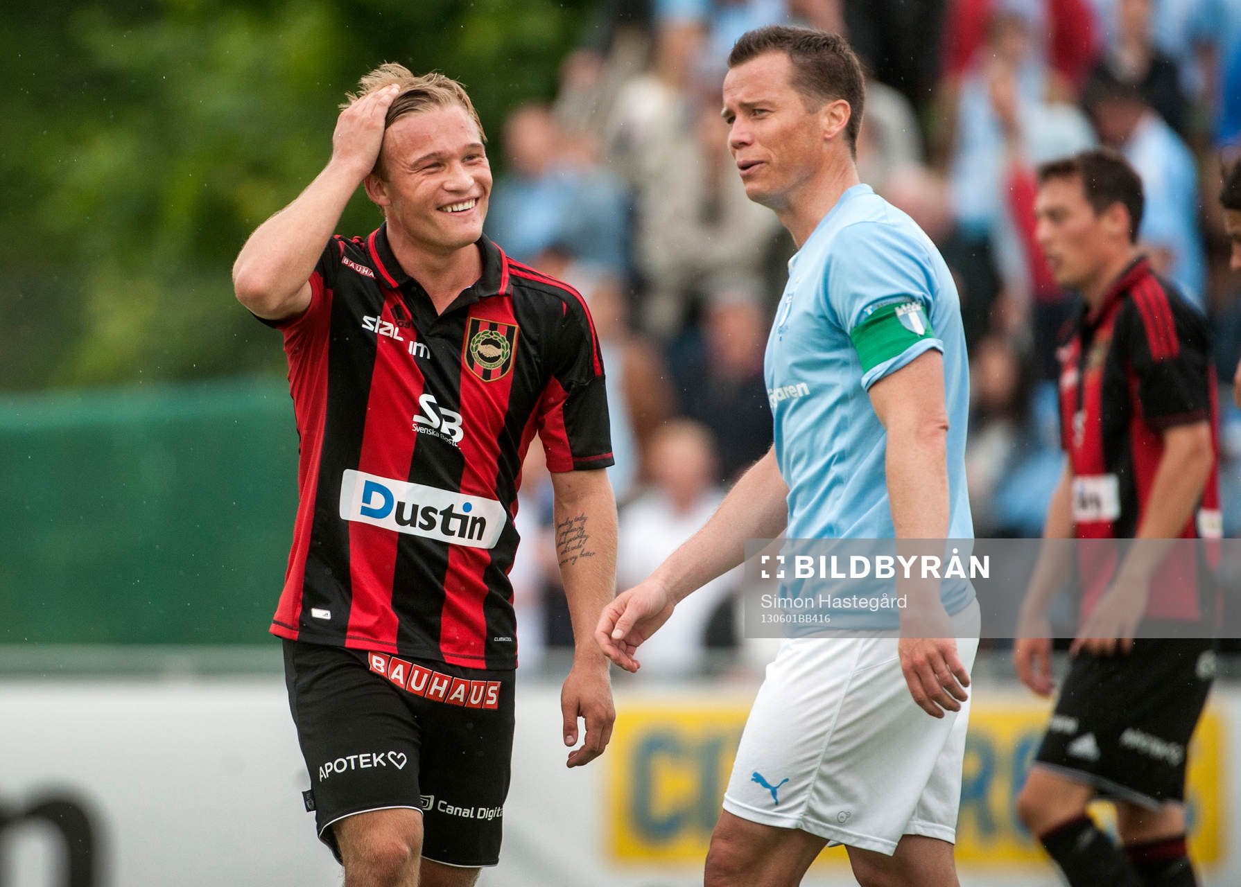 Nicklas Bärkroth, Brommapojkarna, och Daniel Andersson,