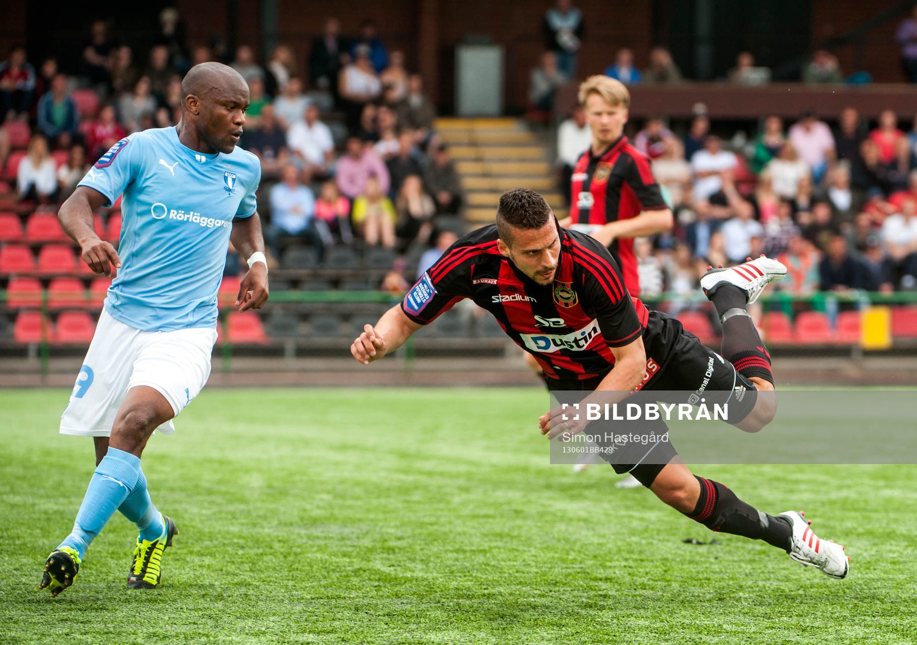 Tokelo Rantie, Malmö FF, och Panajotis Dimitriadis,