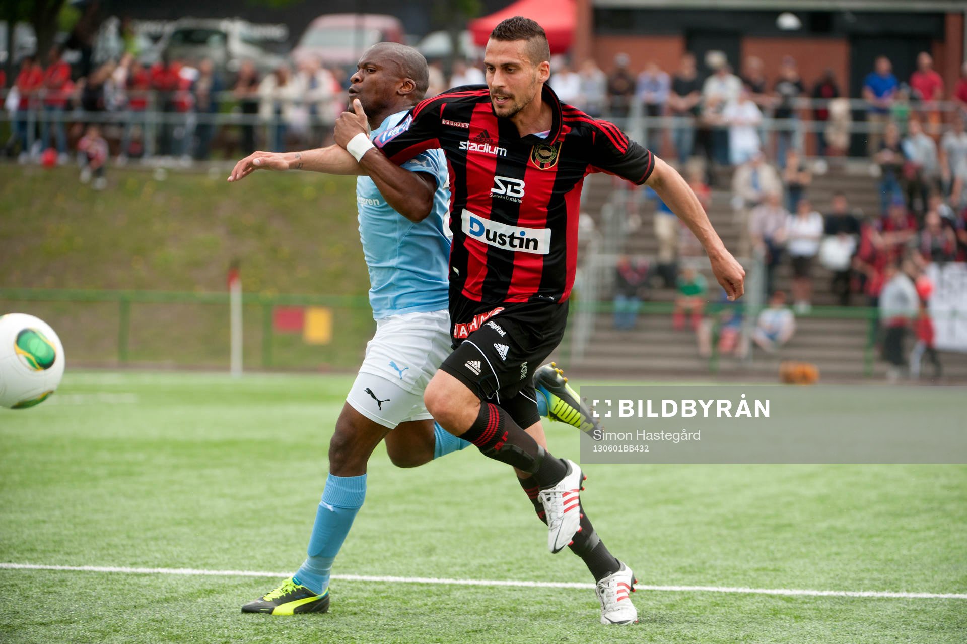 Tokelo Rantie, Malmö FF, och Panajotis Dimitriadis,