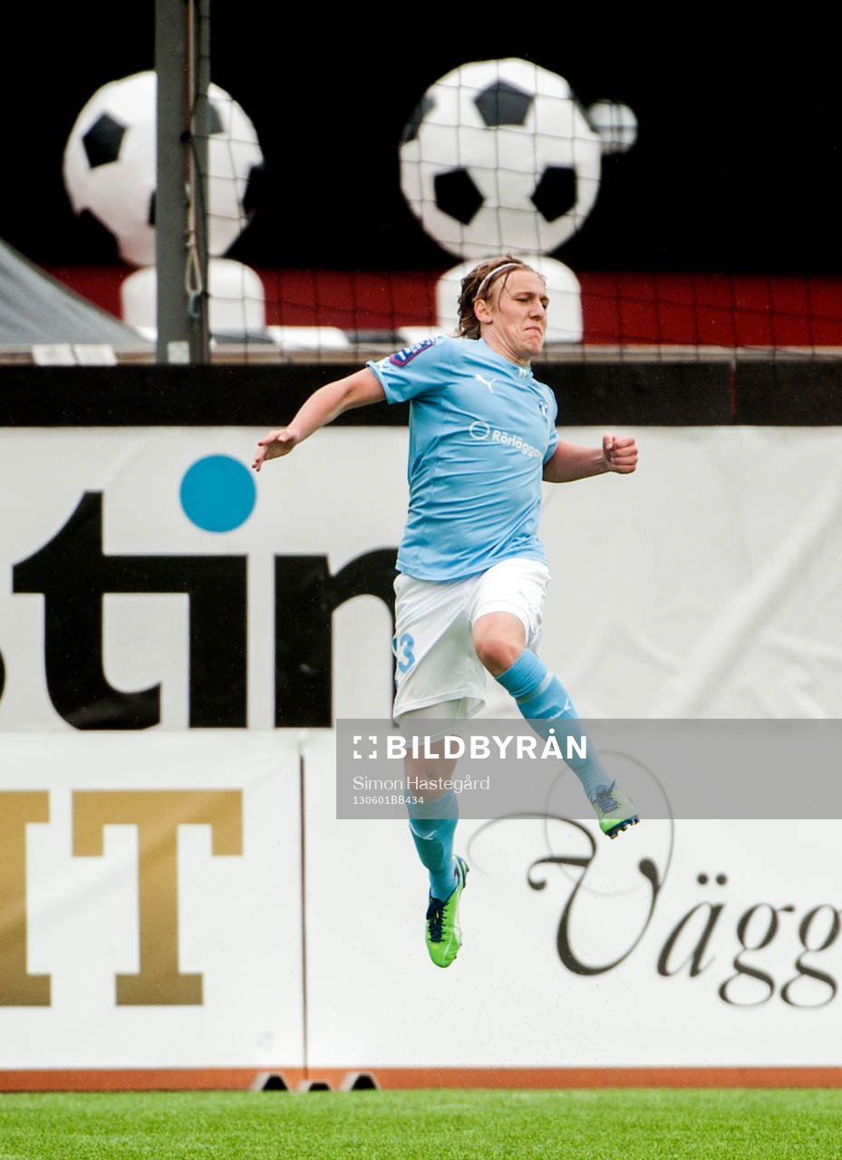 Emil Forsberg, Malmö FF, jublar