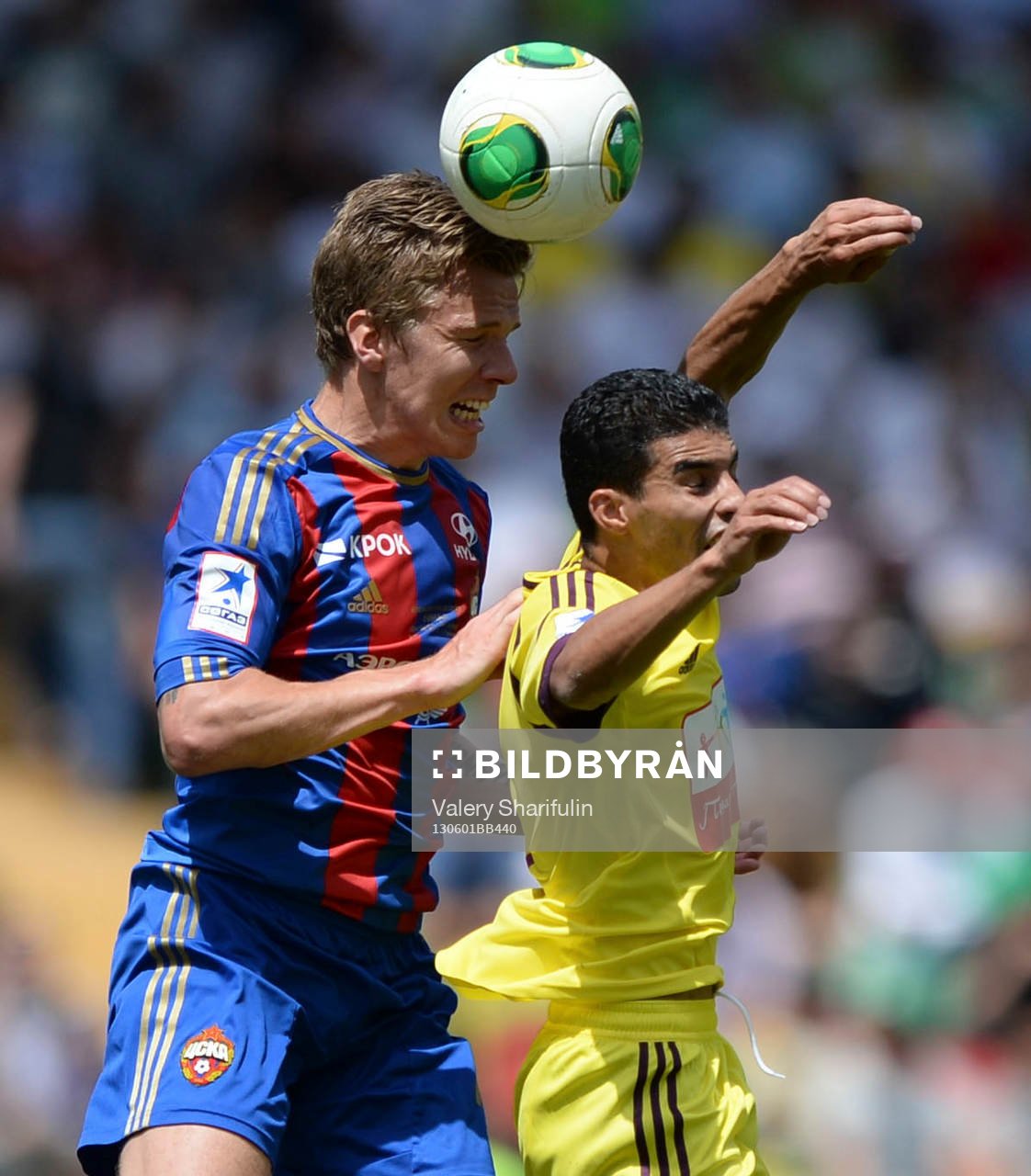 ITAR-TASS: GROZNY, RUSSIA. JUNE 1, 2013. CSKA Moscow's