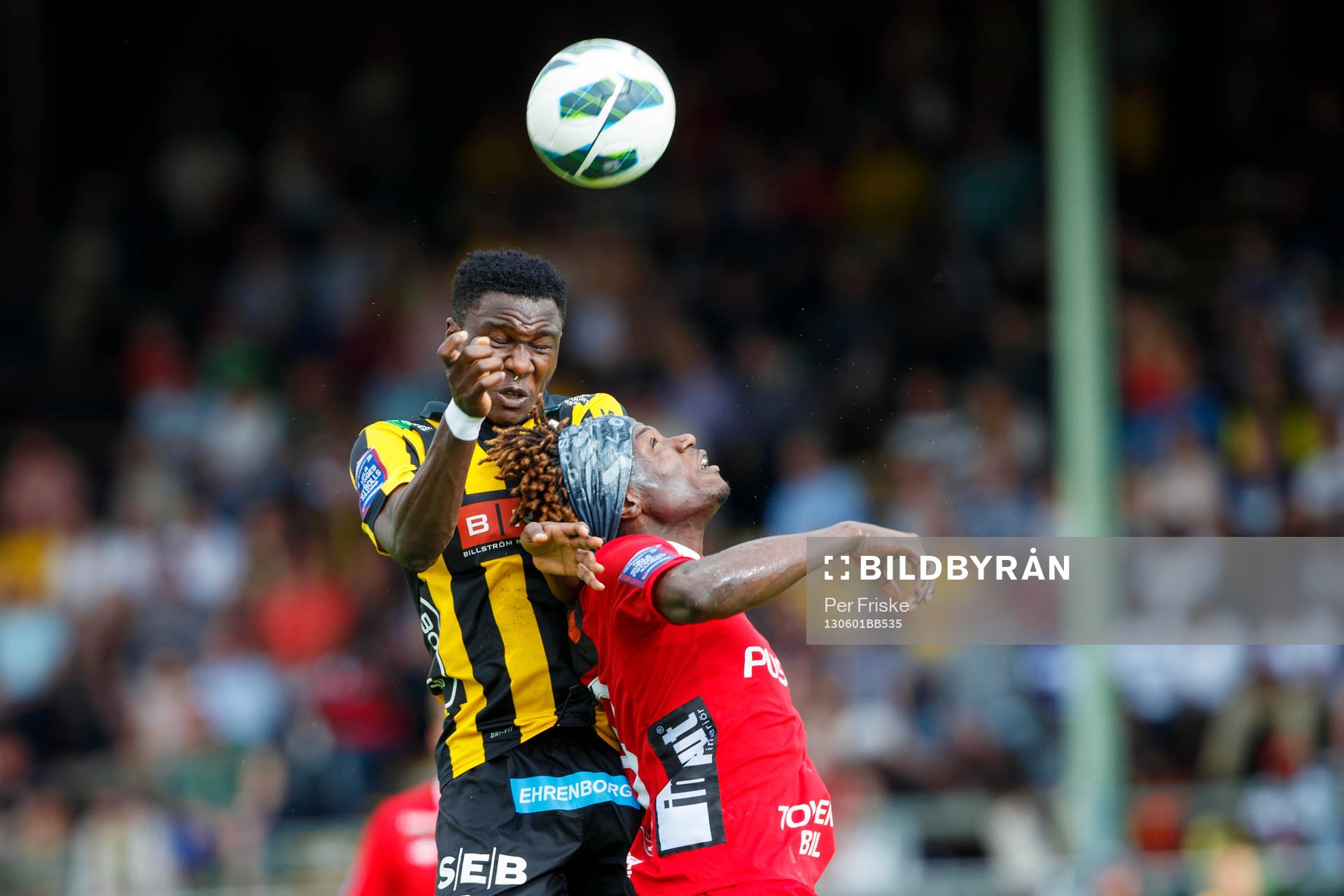 Dominic Chatto, Häcken och Mohamed Bangura, Elfsborg