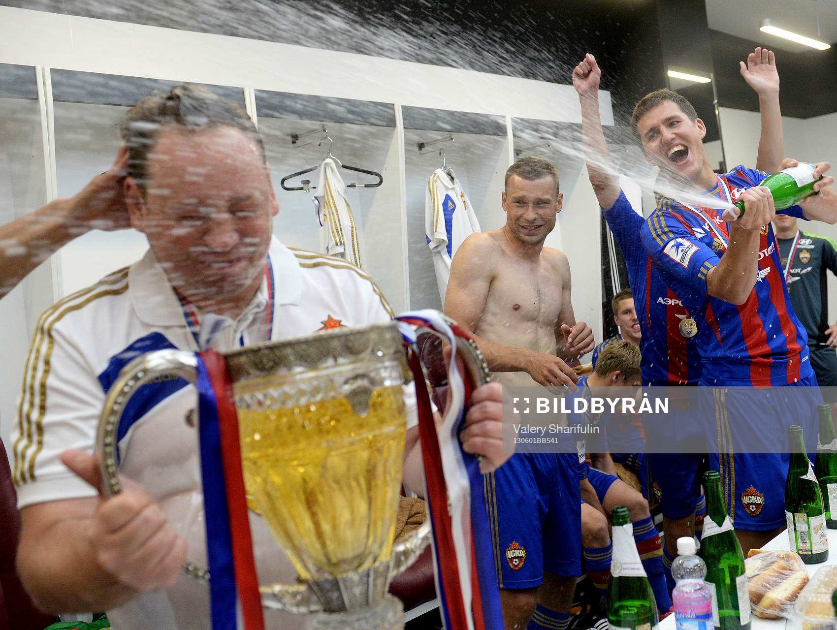 ITAR-TASS: GROZNY, RUSSIA. JUNE 1, 2013. CSKA Moscow's head
