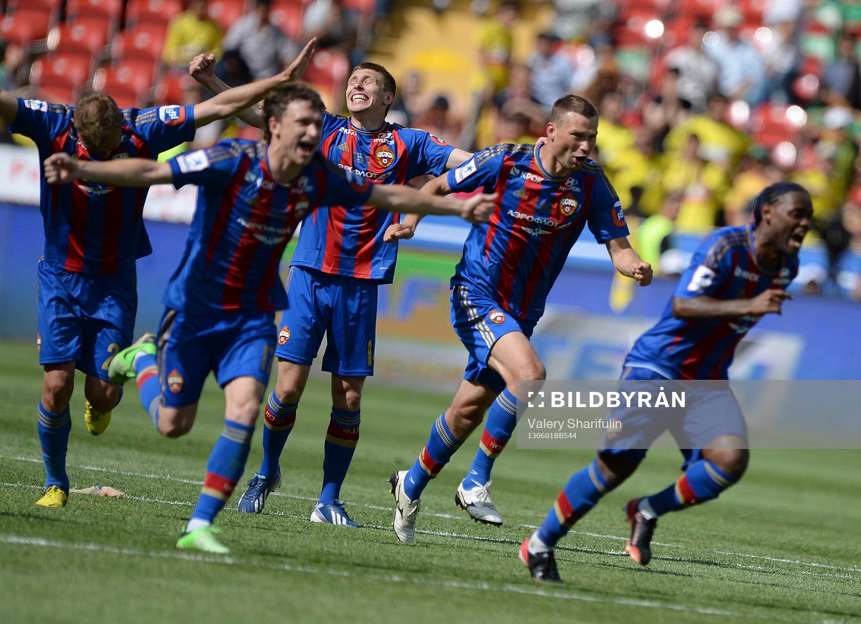 ITAR-TASS: GROZNY, RUSSIA. JUNE 1, 2013. CSKA Moscow's