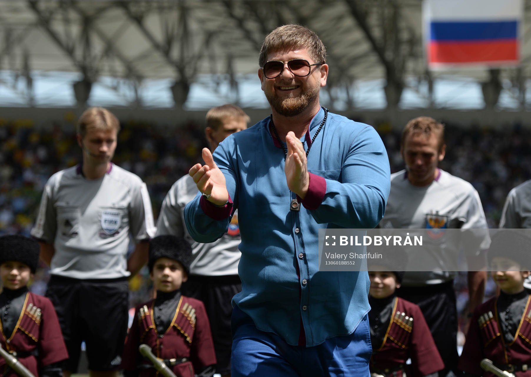 ITAR-TASS: GROZNY, RUSSIA. JUNE 1, 2013. Chechen leader