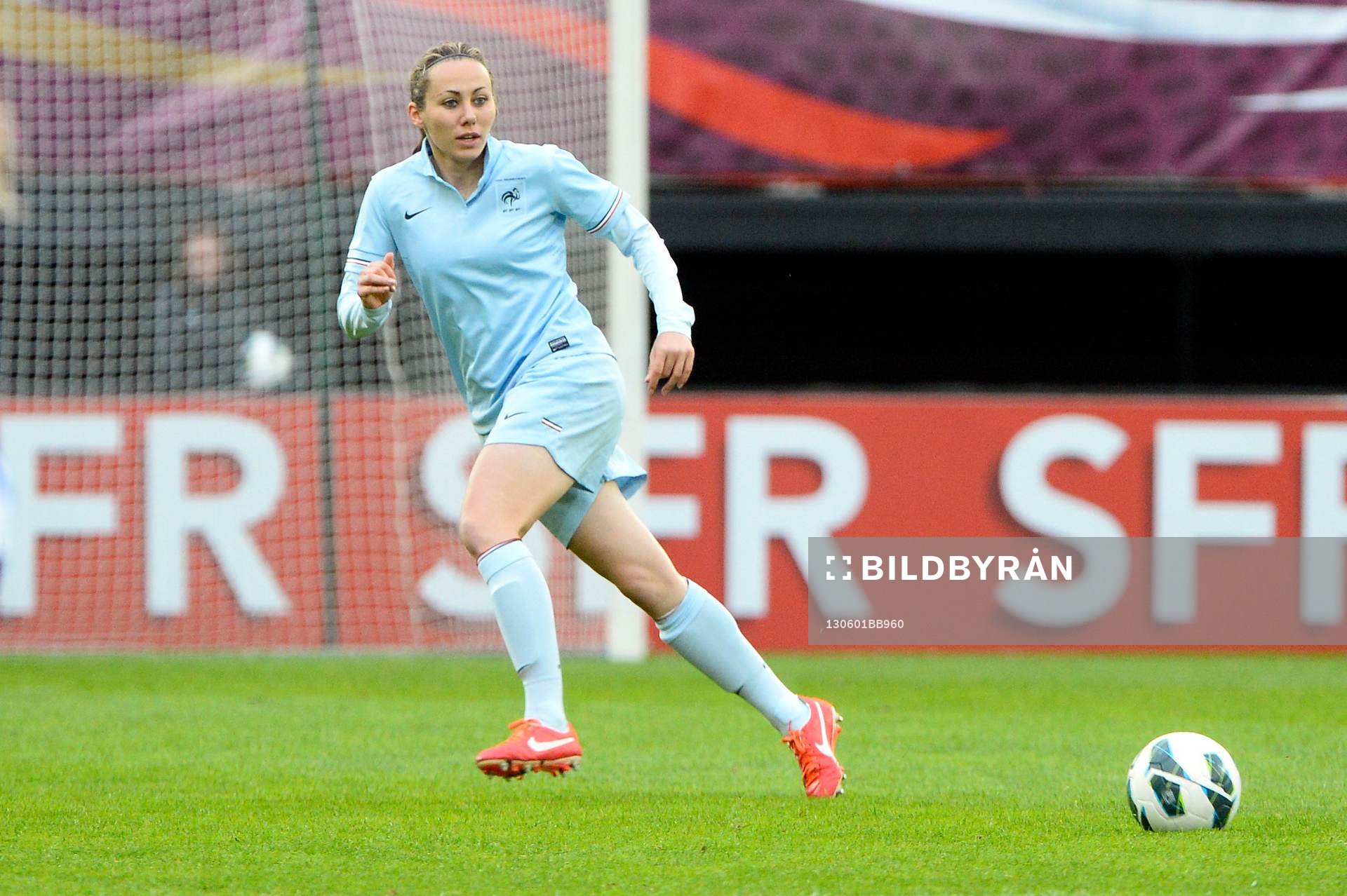  Fotboll, Dam, Frankrike - Finland: Sabrina DELANNOY - 01.06.2013 - France / Finlande - Match amical