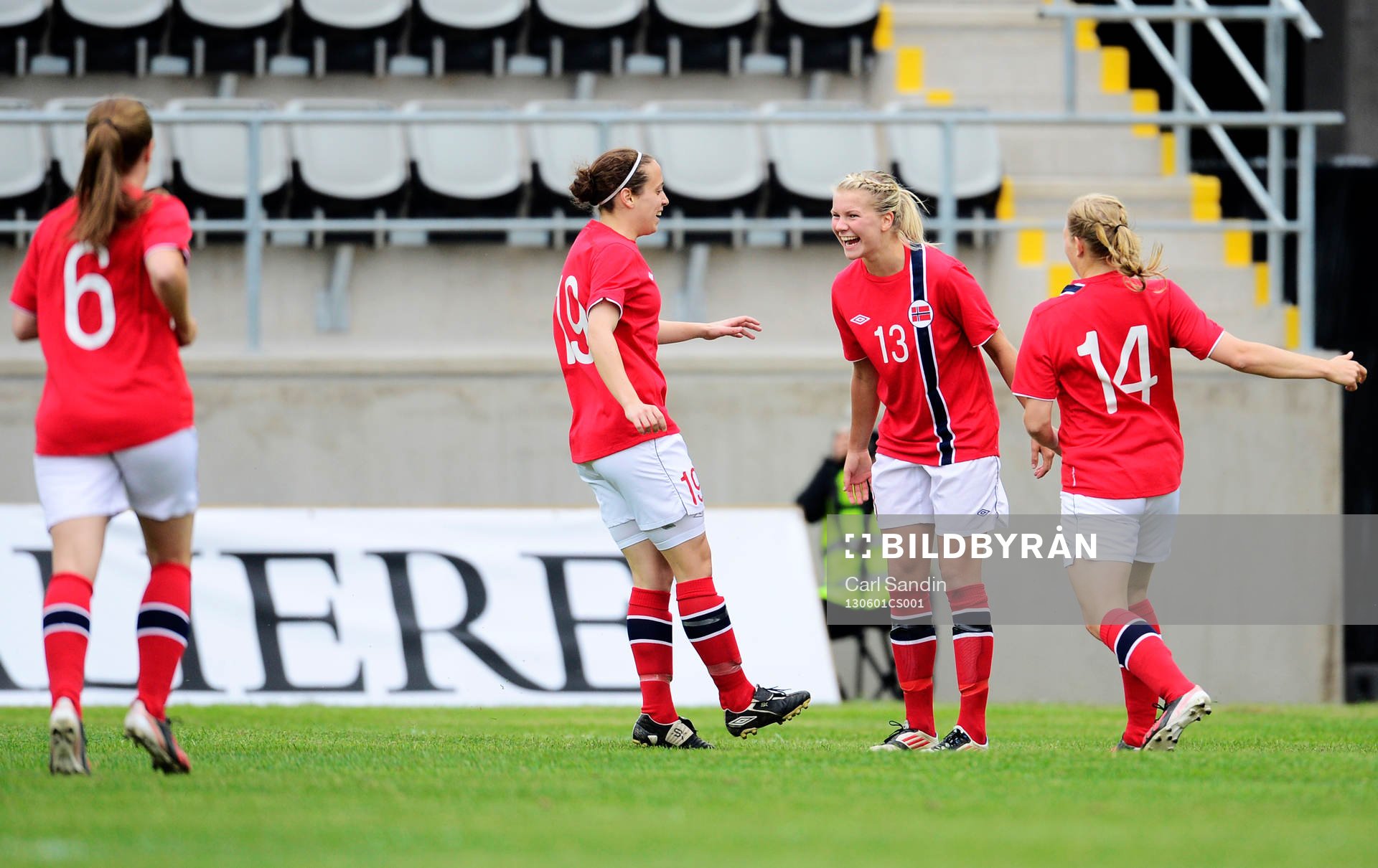Ada Stolsmo Hegerberg, Norge jublar