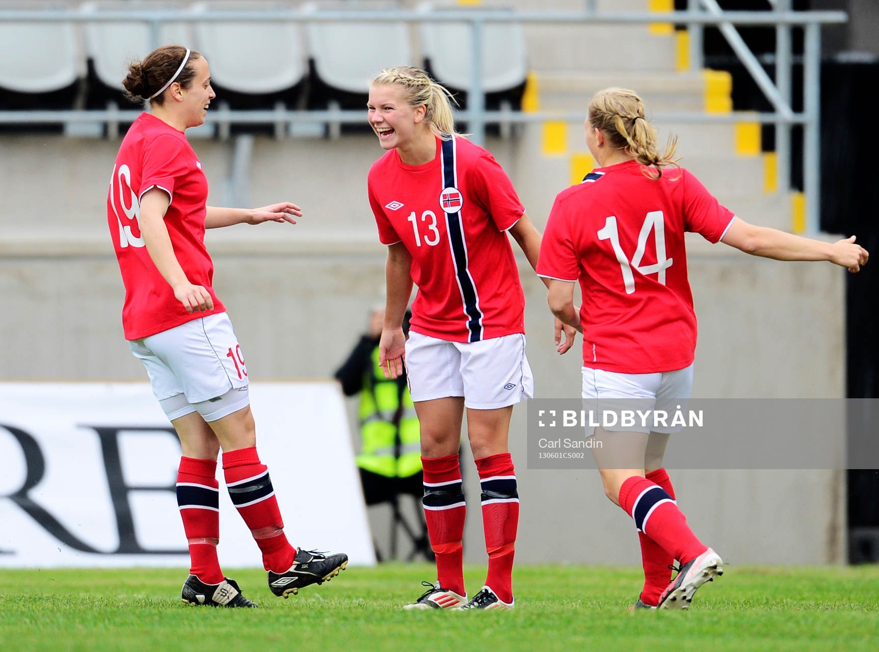Ada Stolsmo Hegerberg, Norge jublar