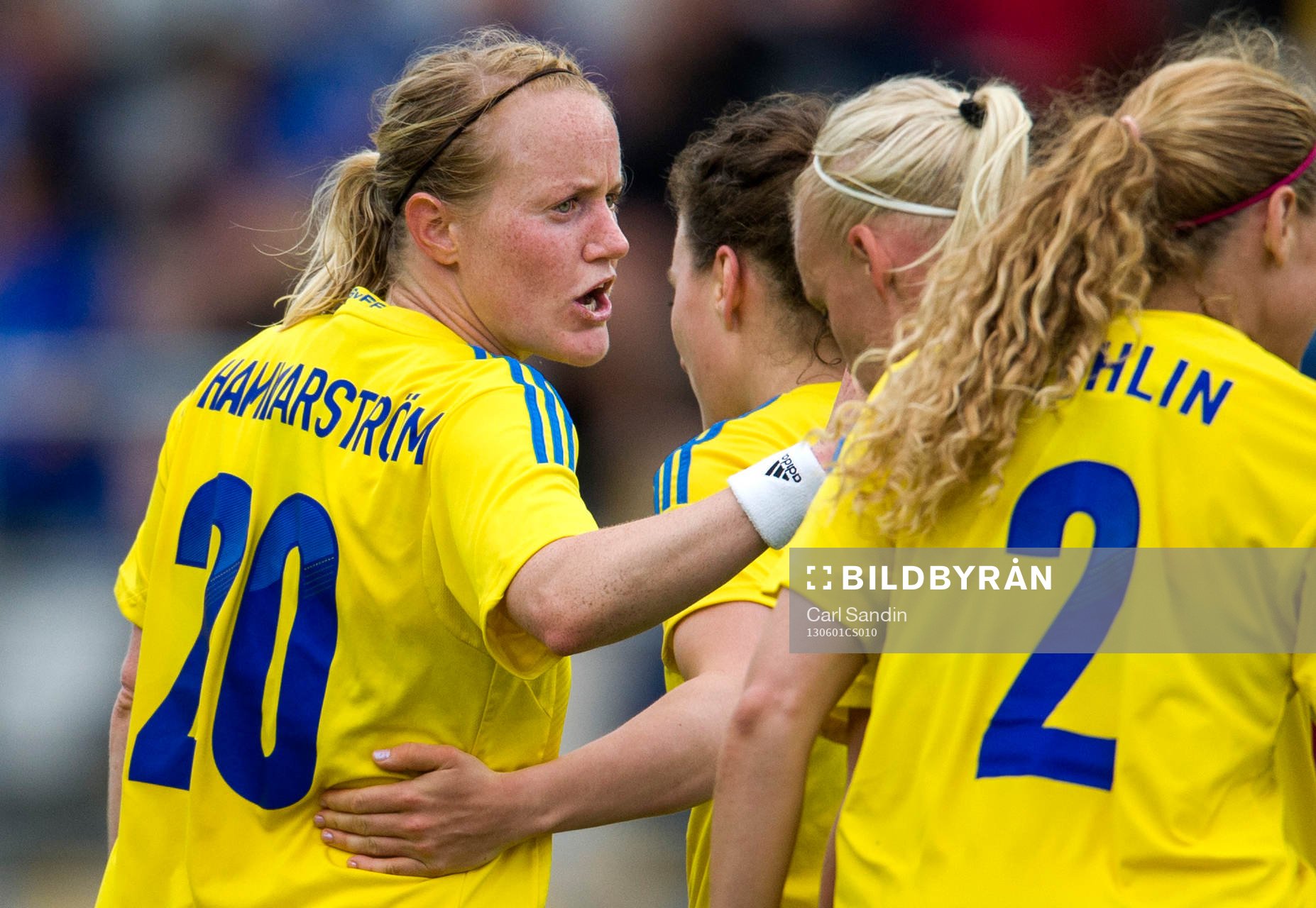 Marie Hammarström, Sverige, firar