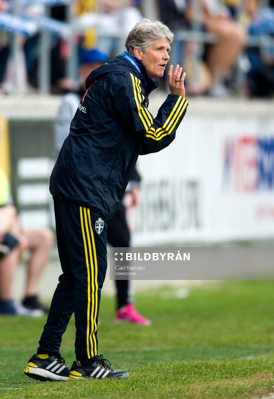 Pia Sundhage, förbundskapten Sverige