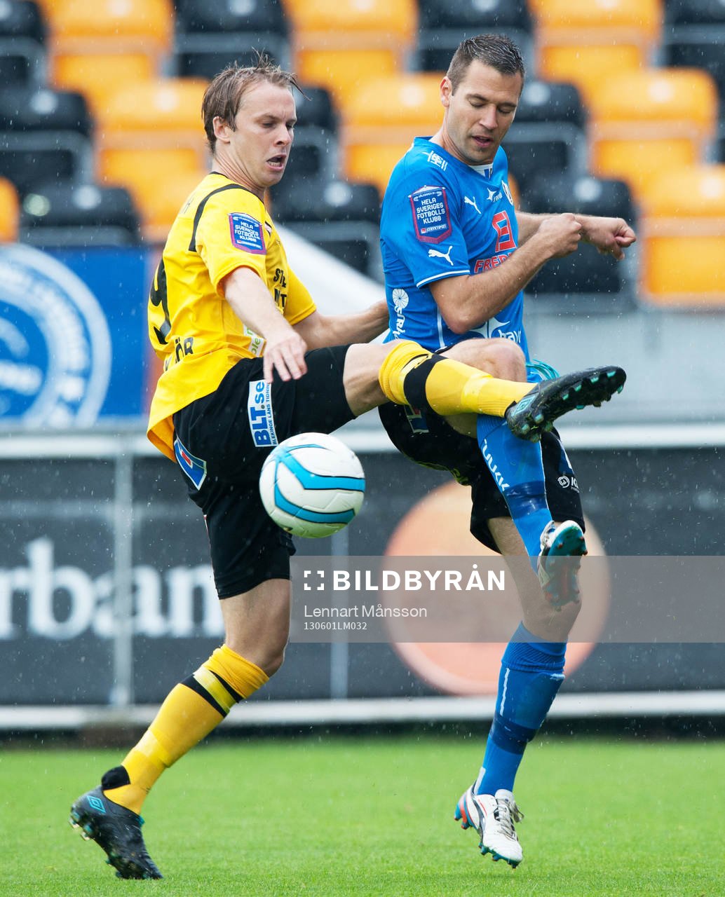 Craig Henderson, Mjällby och Stefan Selakovic, Halmstad