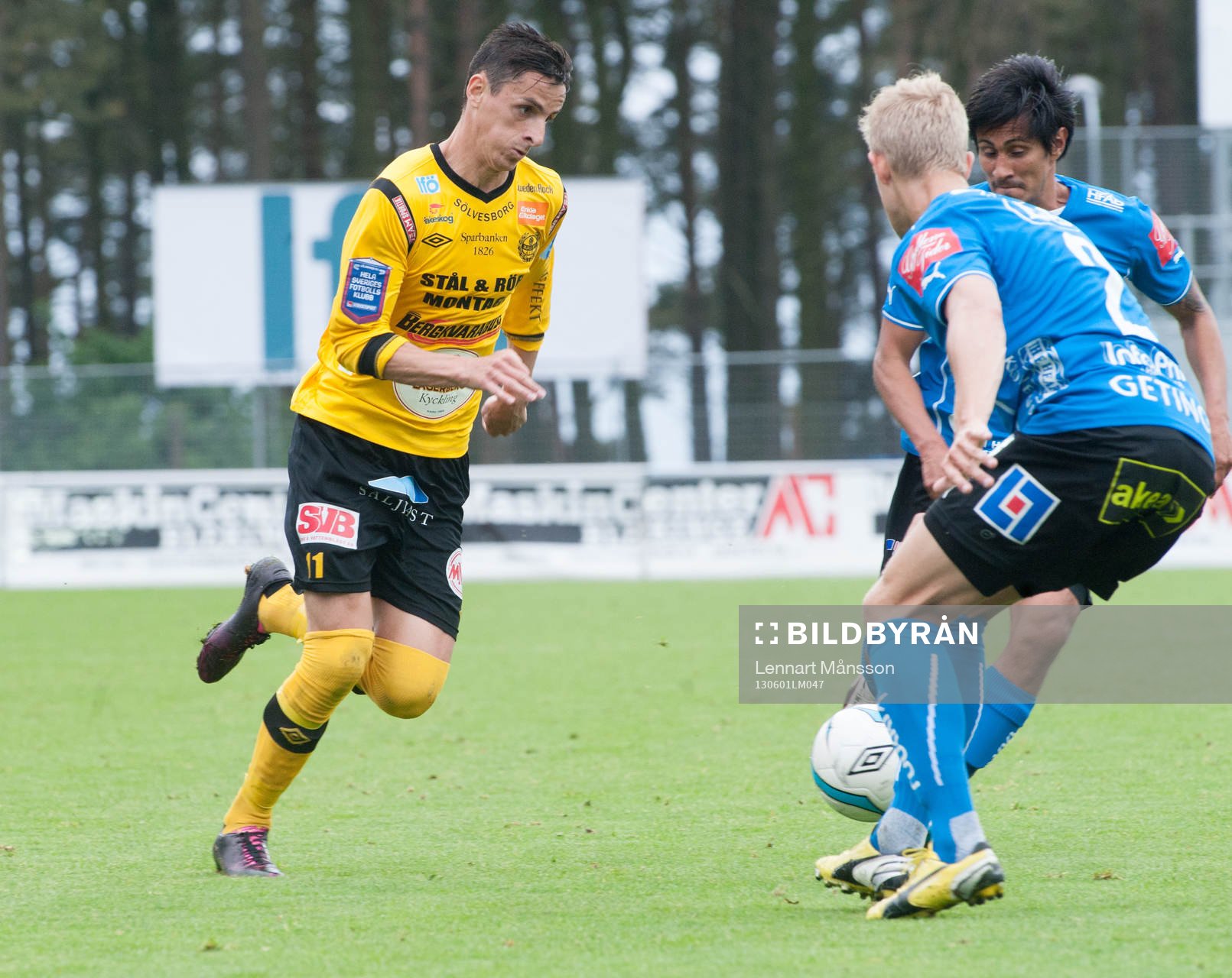 Haris Radetinac, Mjällby mot Antonio Rojas och David