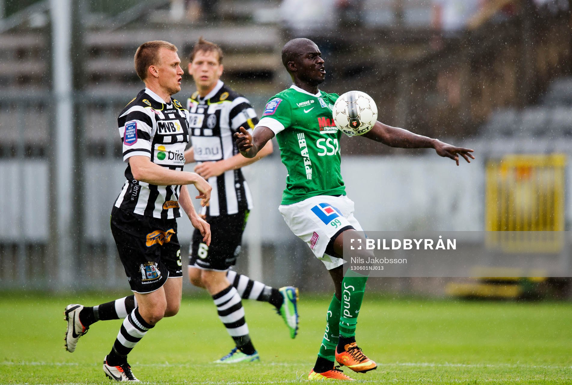 Linus Malmqvist, Landskrona BOIS, Njogu Demba-Nyrén, Brage