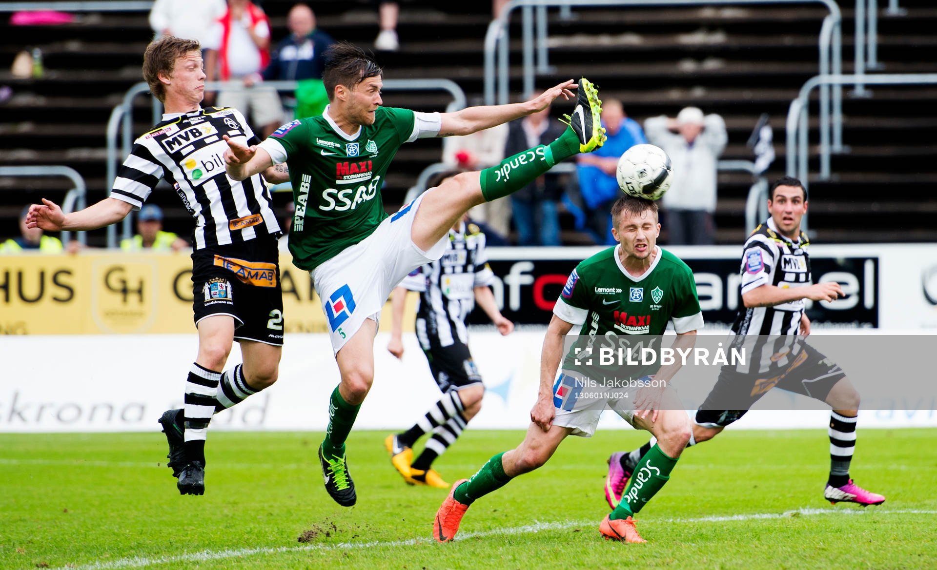 Robin Eliasson Hofsö, Landskrona BOIS, Peter Magnusson,