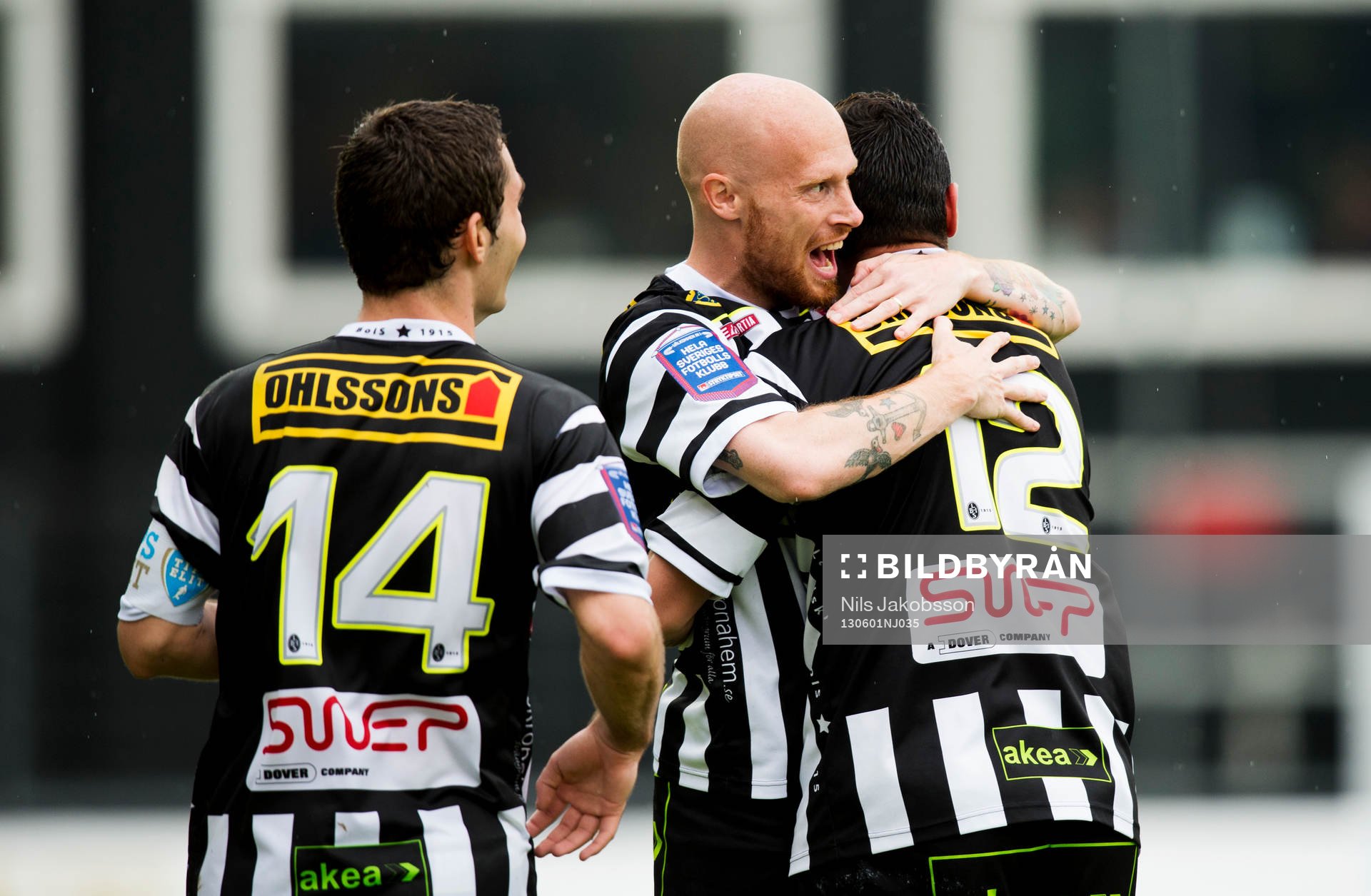 Alexander Tkacz, Max Mölder, Alexander Nilsson, Landskrona