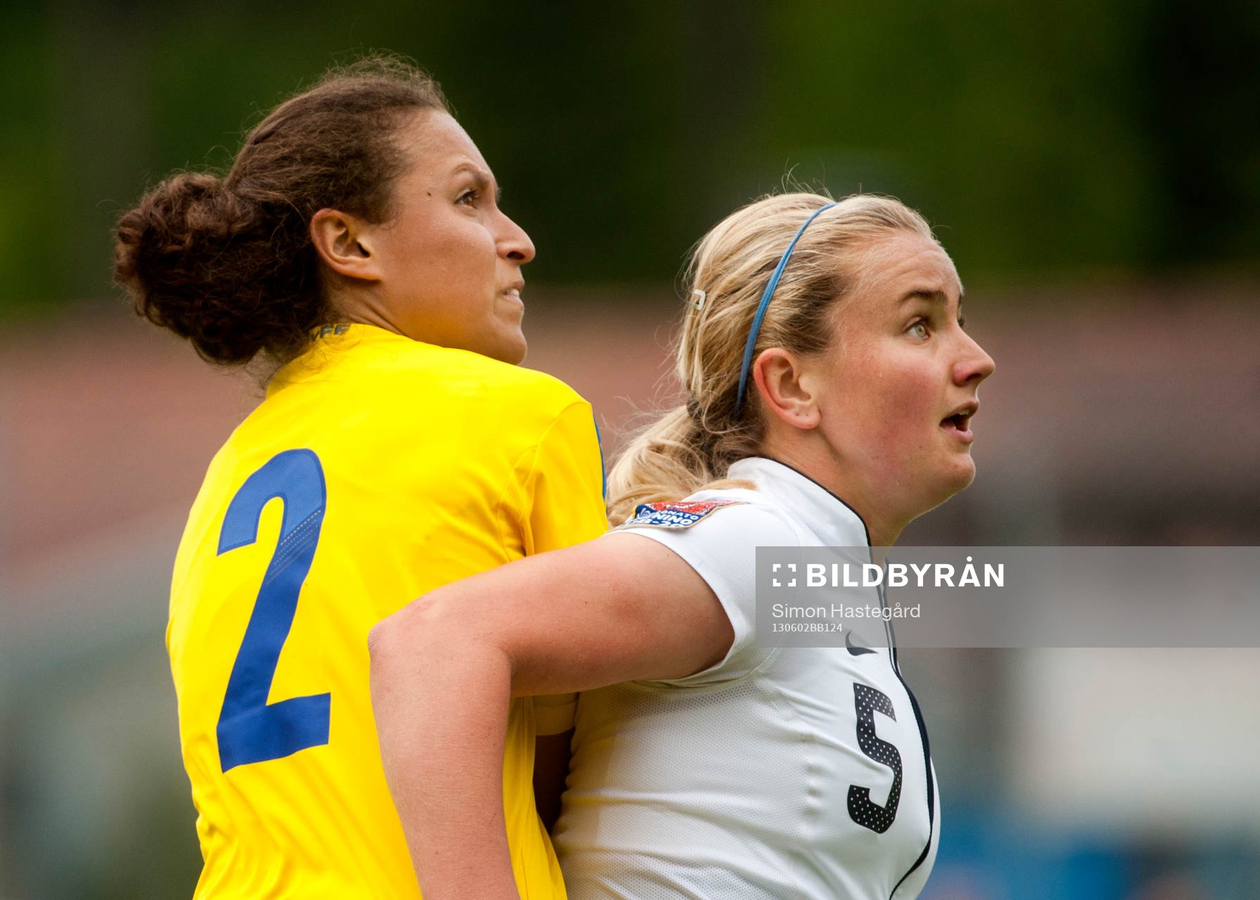 Catrine Johansson, Sverige och Lindsey Horan, USA