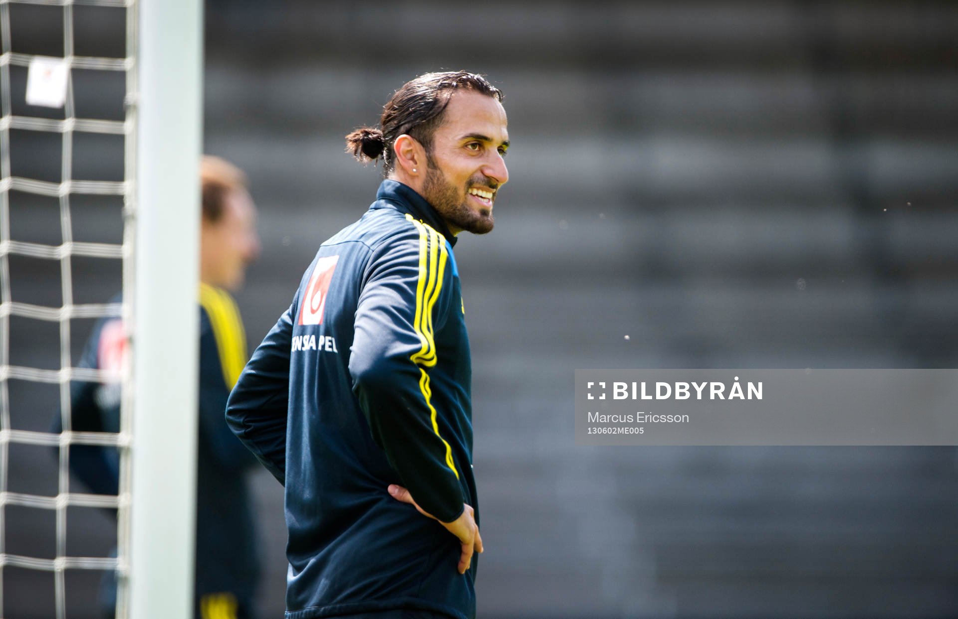 Träning på Söderstadion i Stockholm. Erkan Zengin