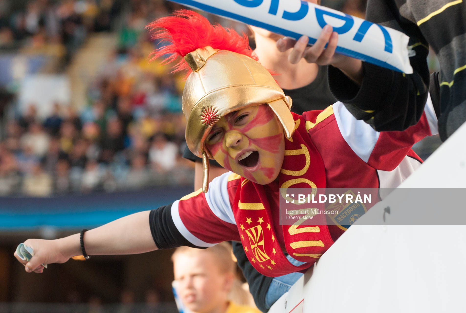 Supporter, Makedonien
