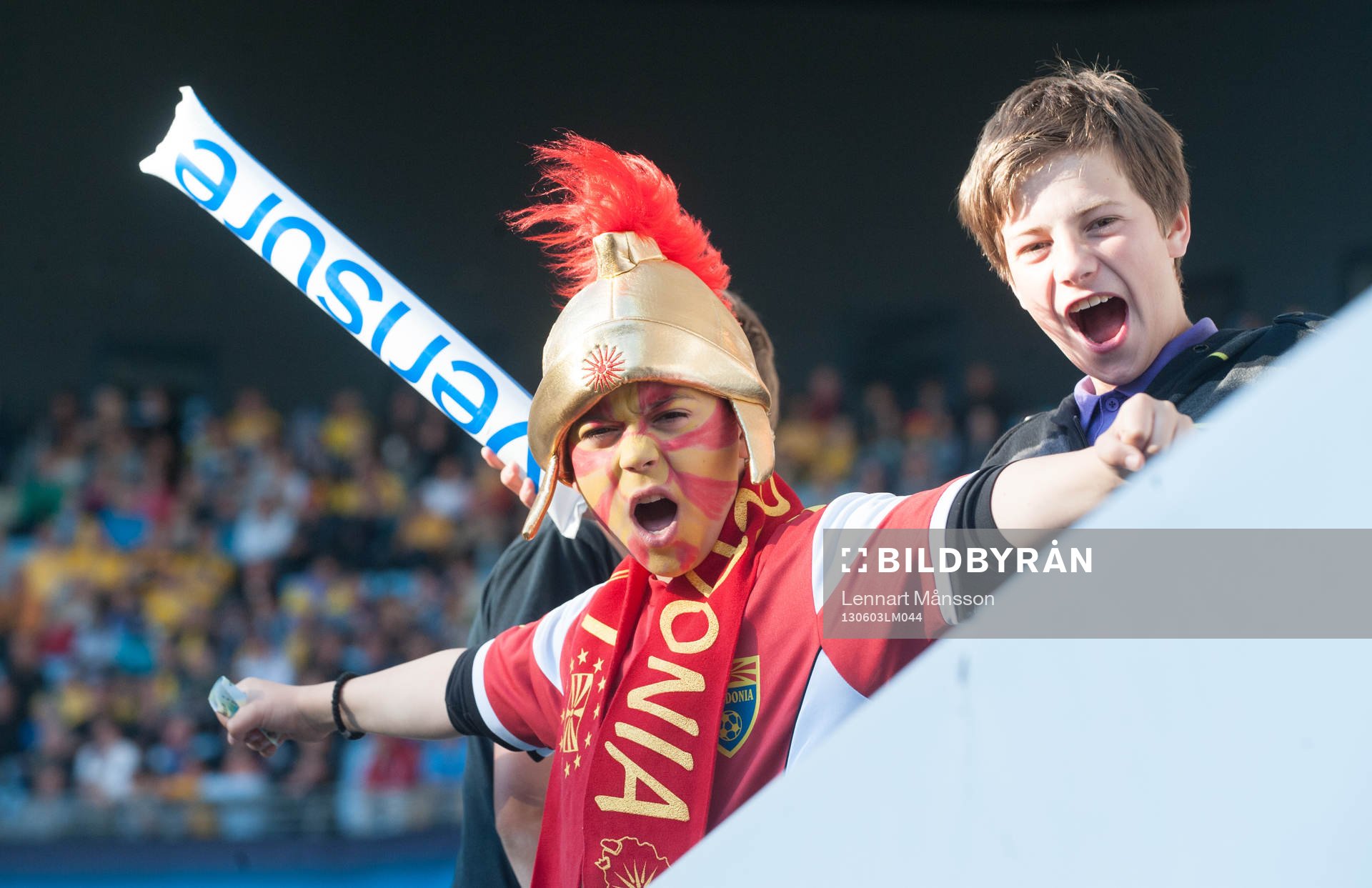 Supporter, Makedonien