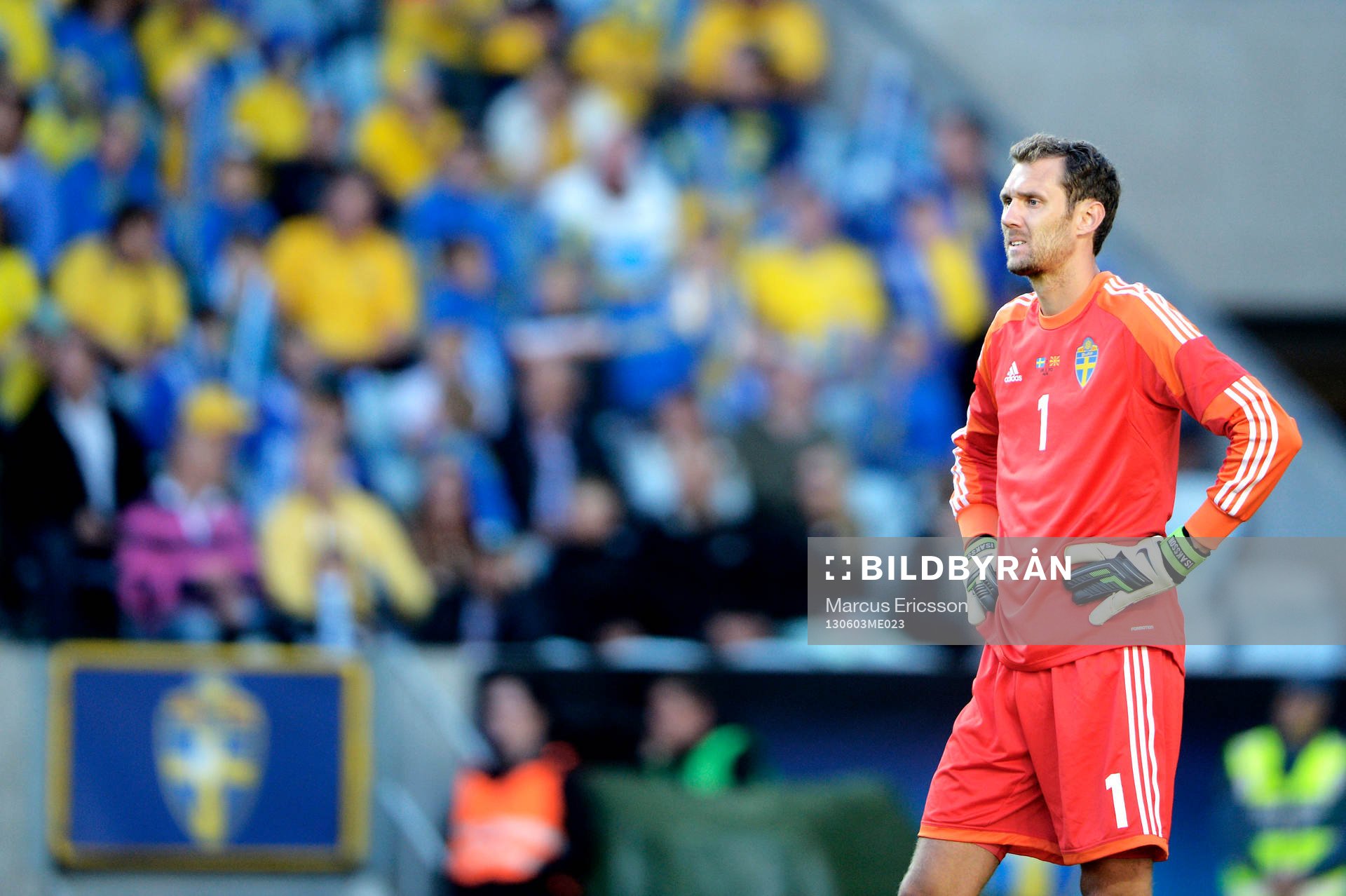 Andreas Isaksson, målvakt Sverige