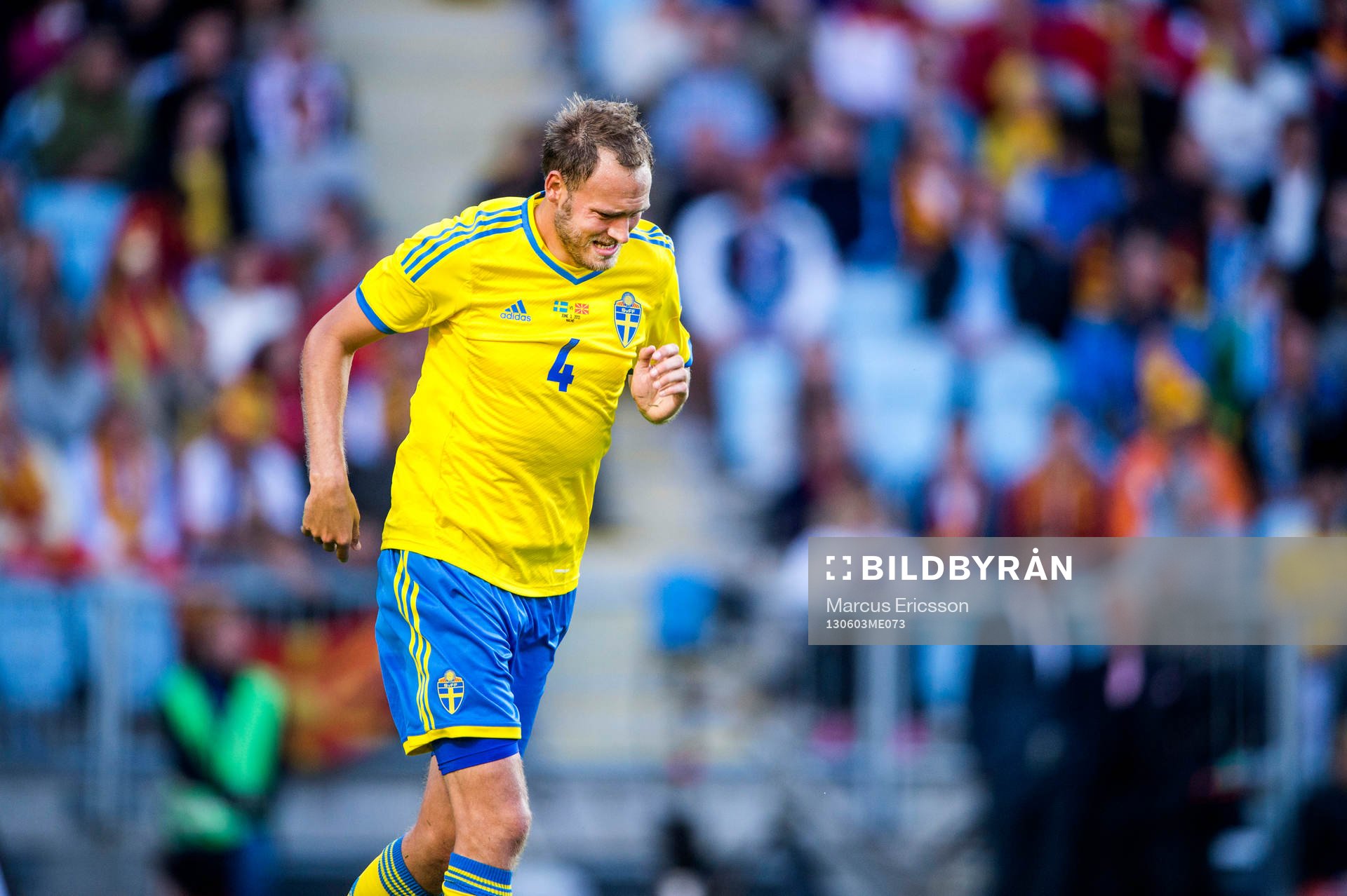 En trött Andreas Granqvist med smärtor i baksidan av